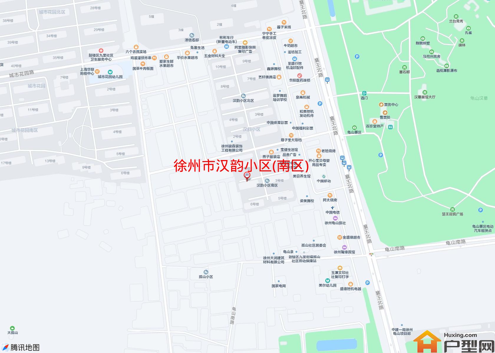 汉韵小区(南区)小区 - 户型网