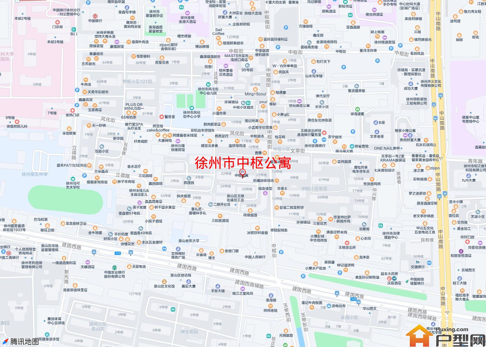 中枢公寓小区 - 户型网