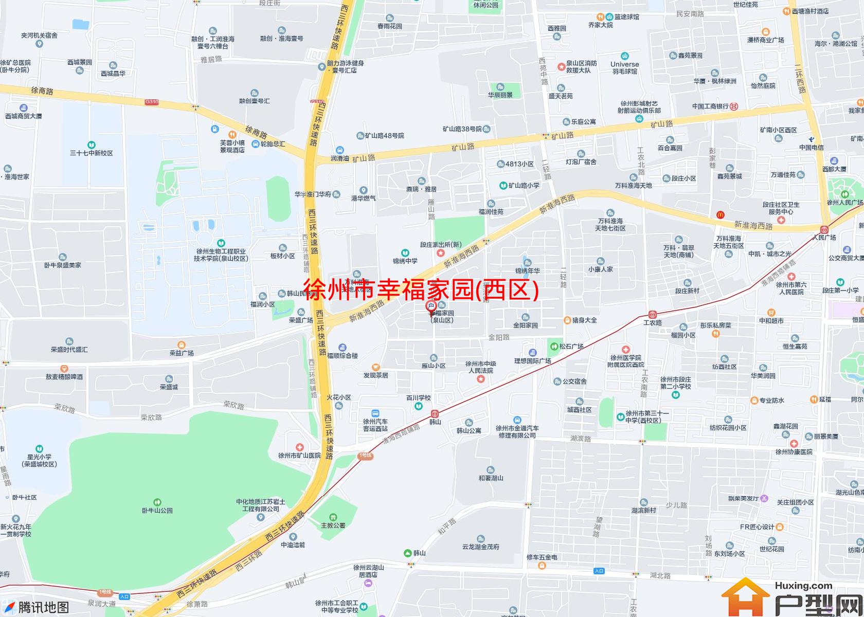 幸福家园(西区)小区 - 户型网