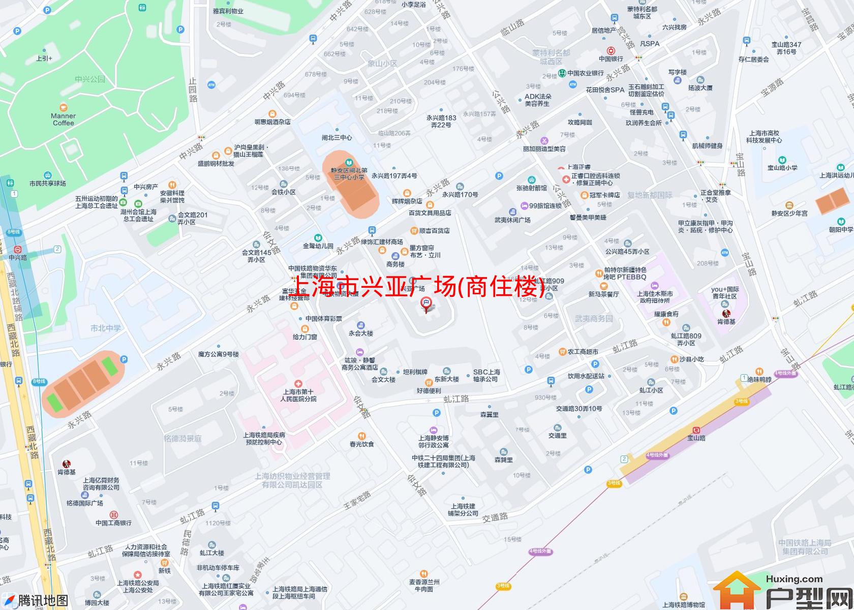 兴亚广场(商住楼)小区 - 户型网