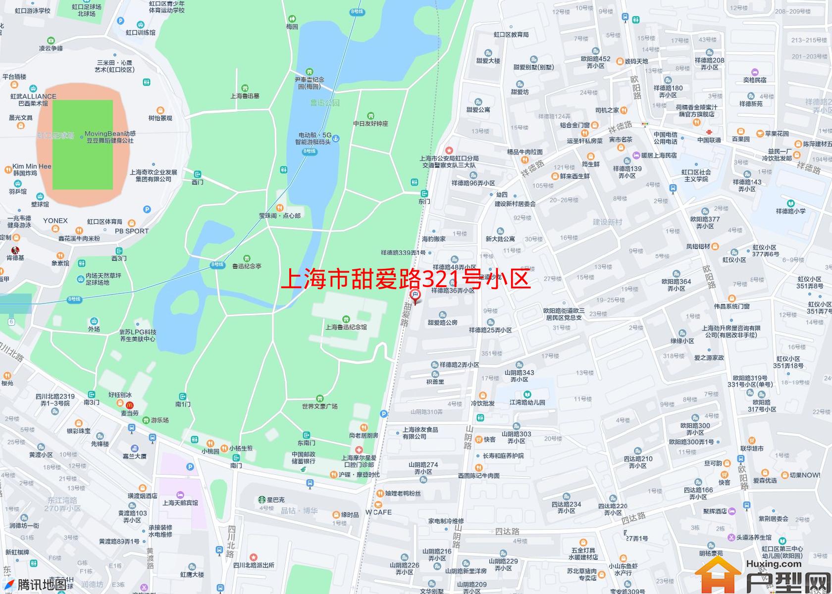 甜爱路321号小区小区 - 户型网