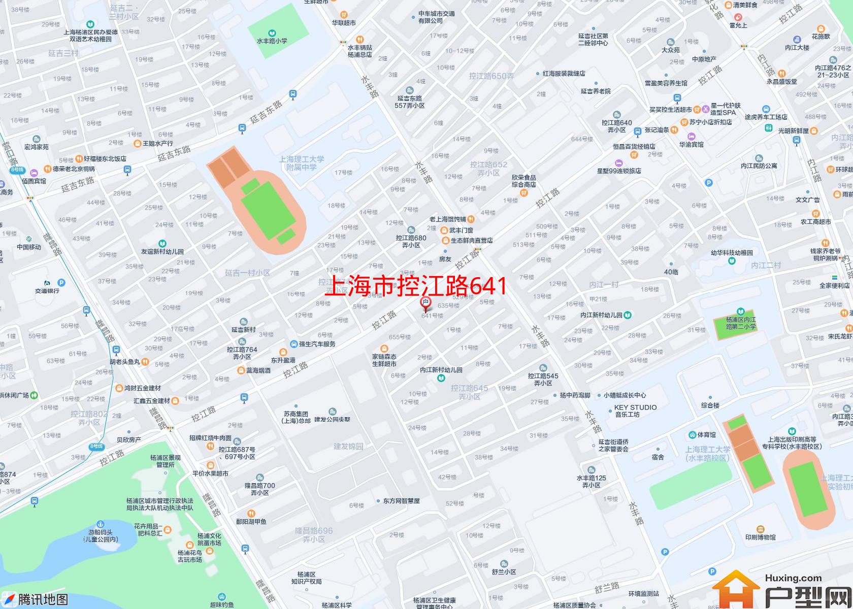 控江路641,655号小区小区 - 户型网