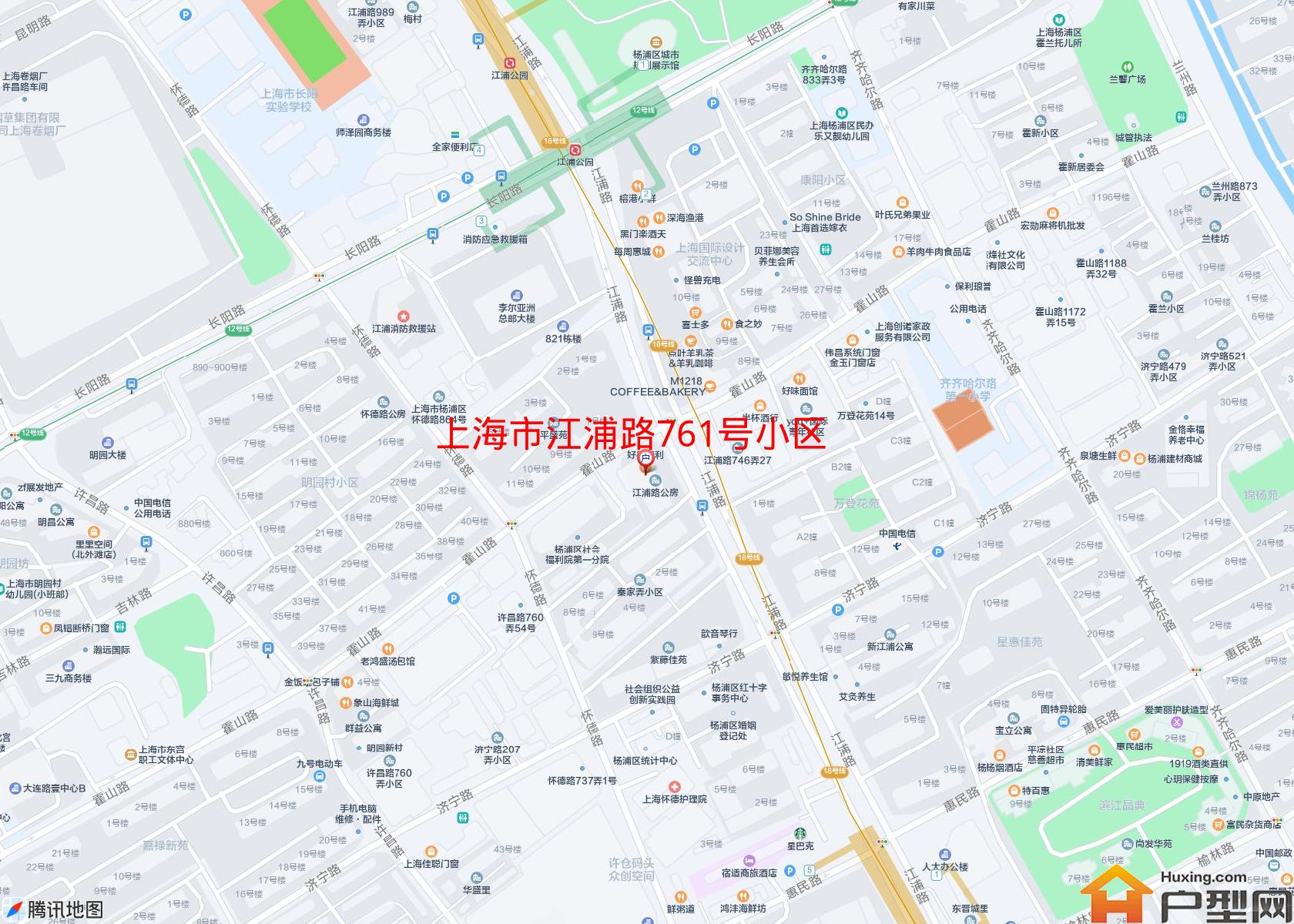 江浦路761号小区小区 - 户型网