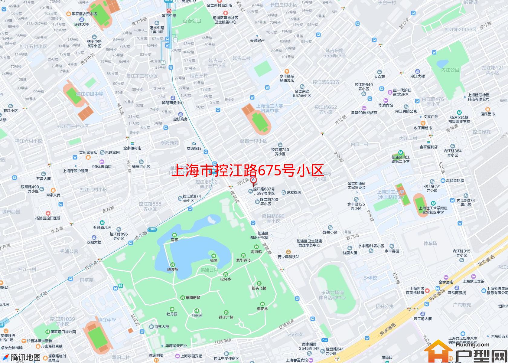 控江路675号小区小区 - 户型网