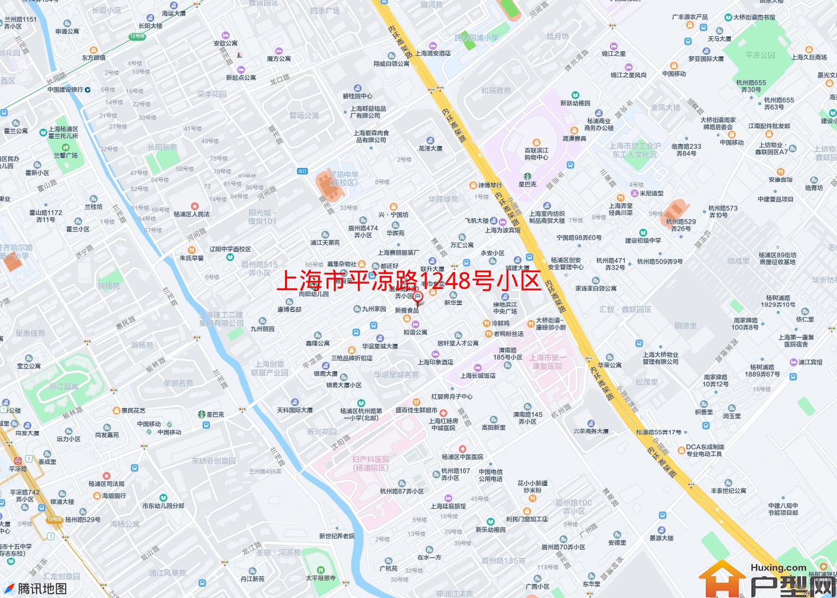 平凉路1248号小区小区 - 户型网