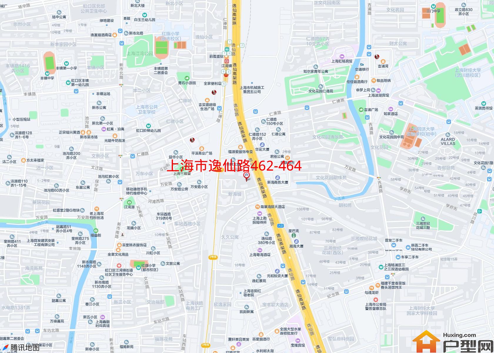 逸仙路462-464号小区小区 - 户型网