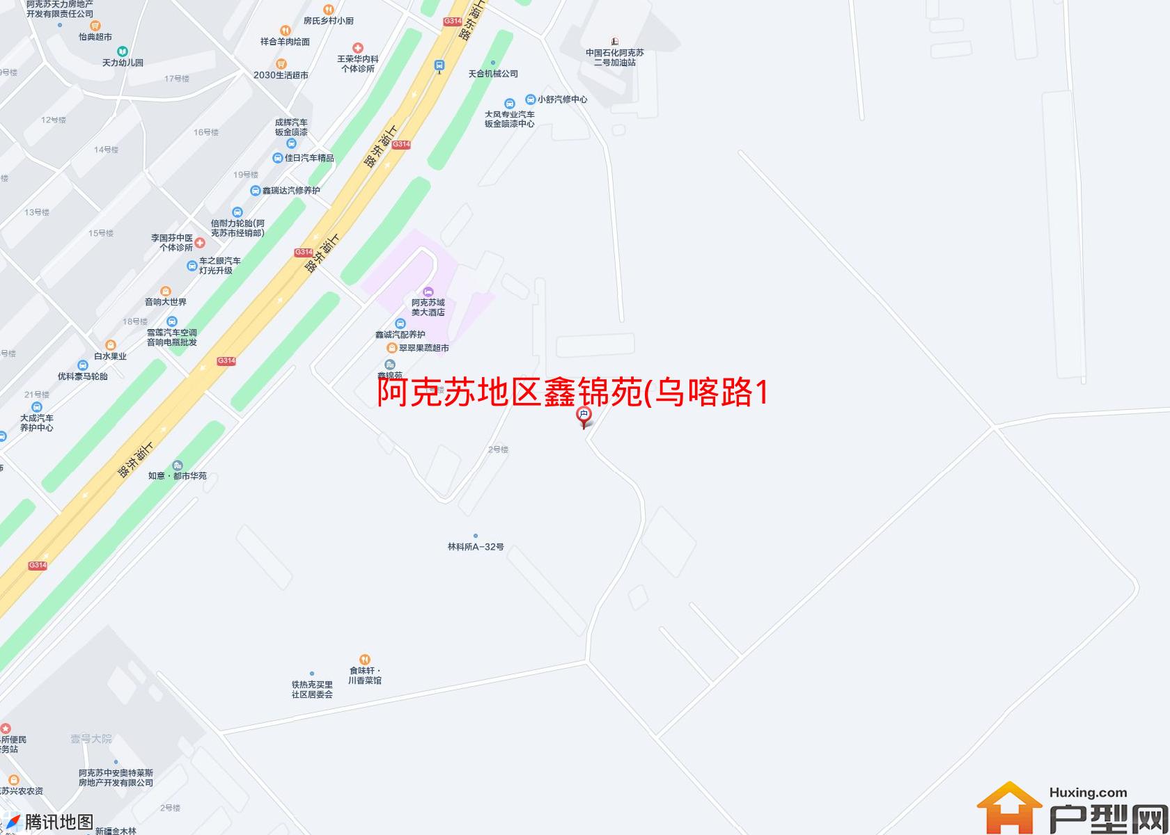 鑫锦苑(乌喀路108号)小区 - 户型网