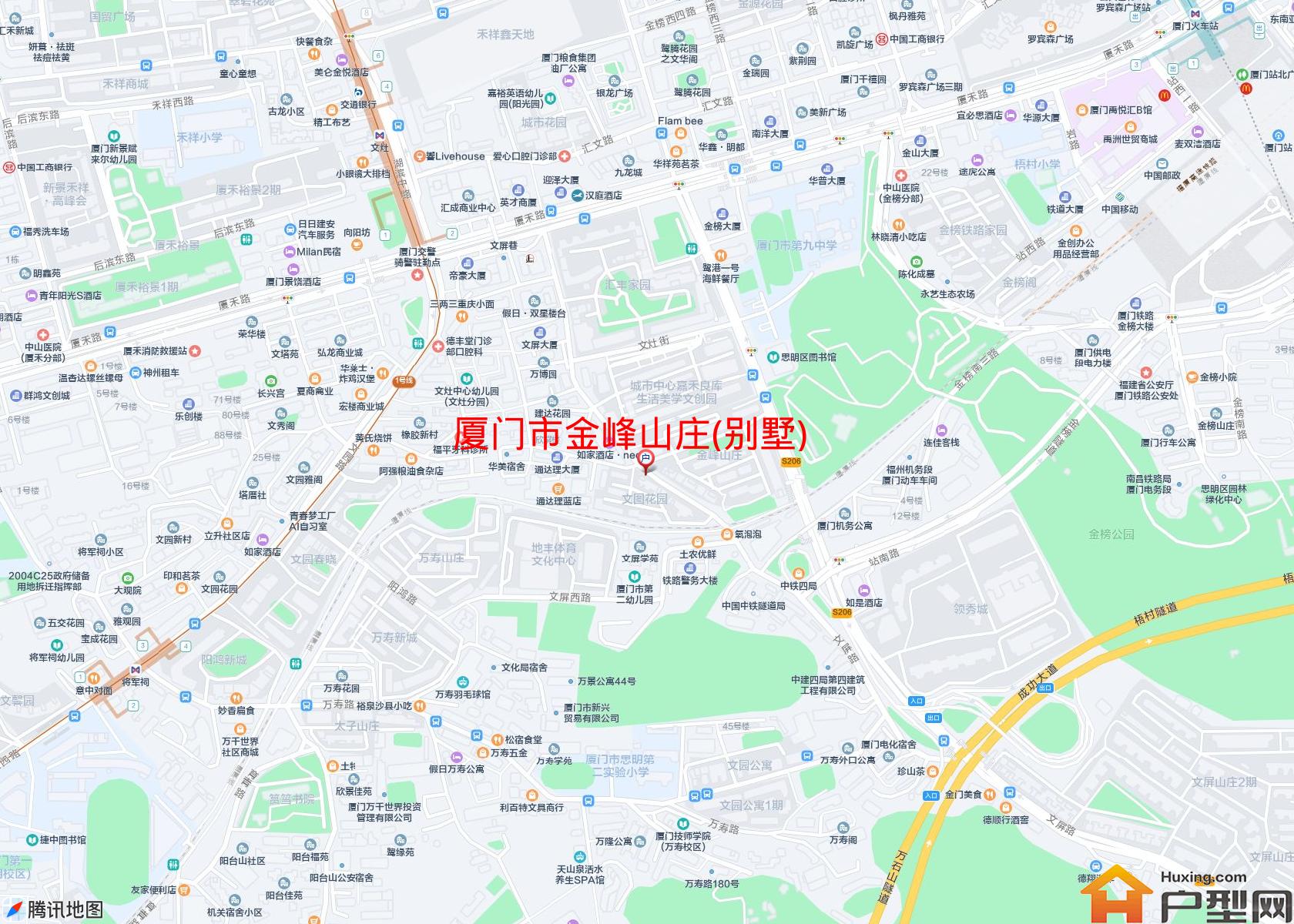 金峰山庄(别墅)小区 - 户型网