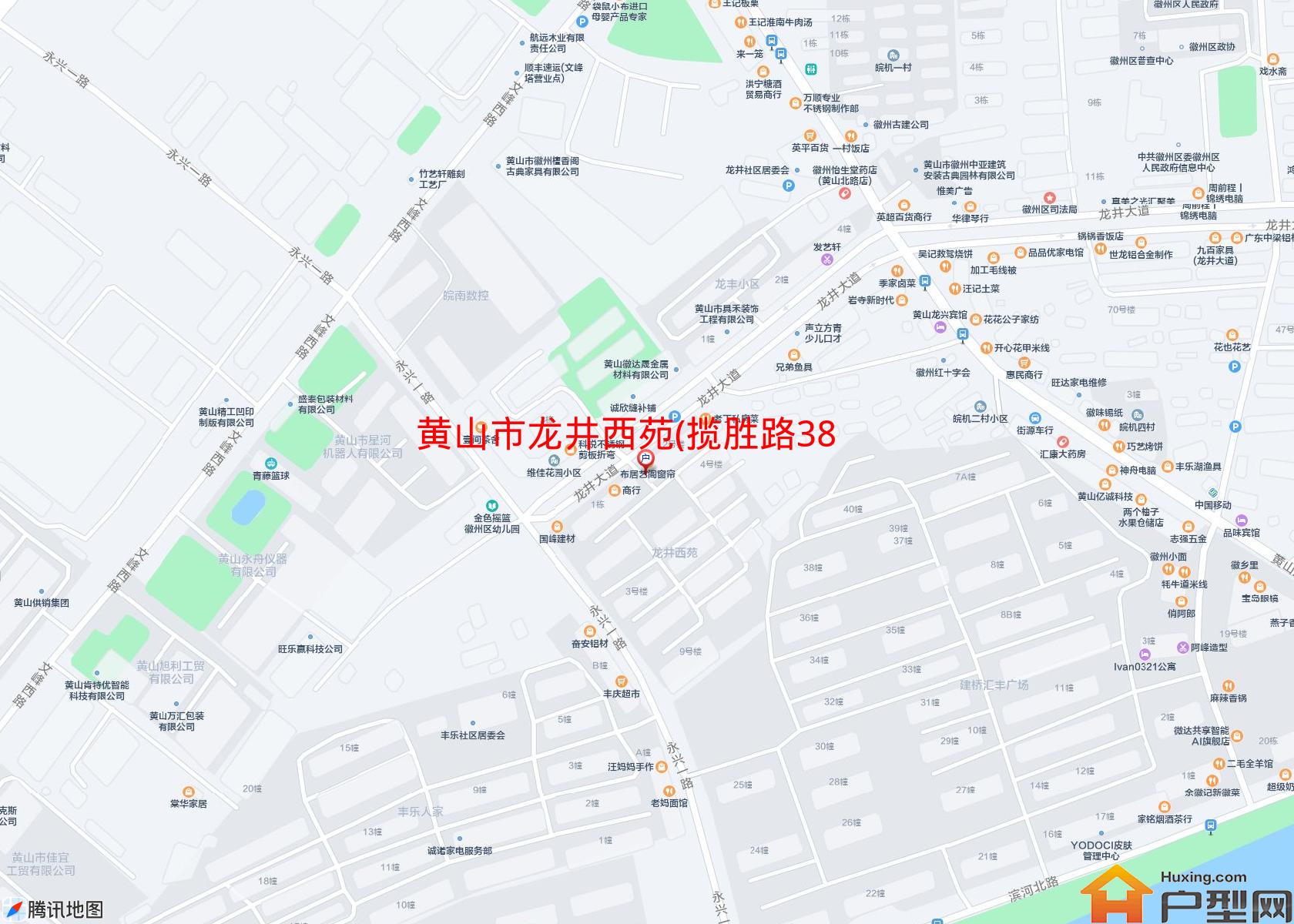 龙井西苑(揽胜路38号)小区 - 户型网