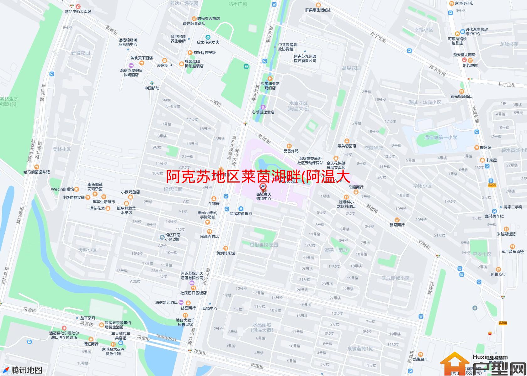 莱茵湖畔(阿温大道001号)小区 - 户型网