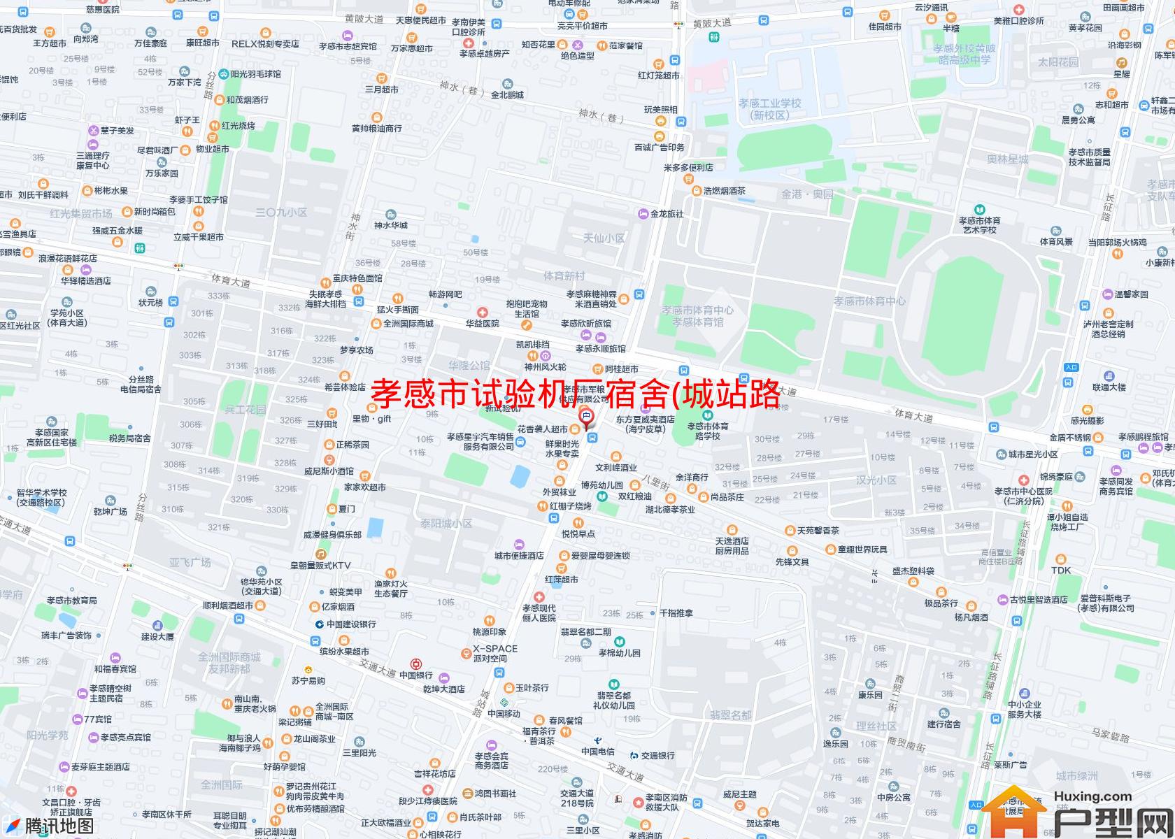 试验机厂宿舍(城站路116号)小区 - 户型网