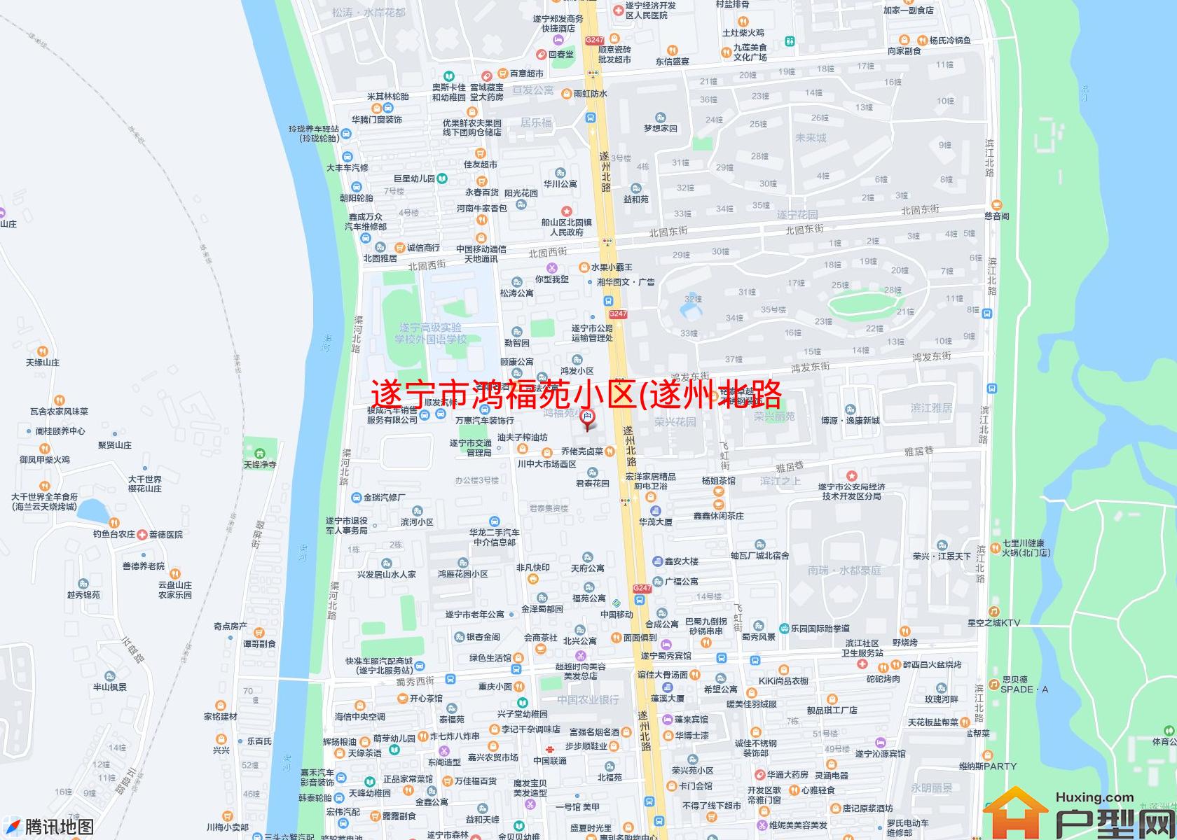 鸿福苑小区(遂州北路385号)小区 - 户型网