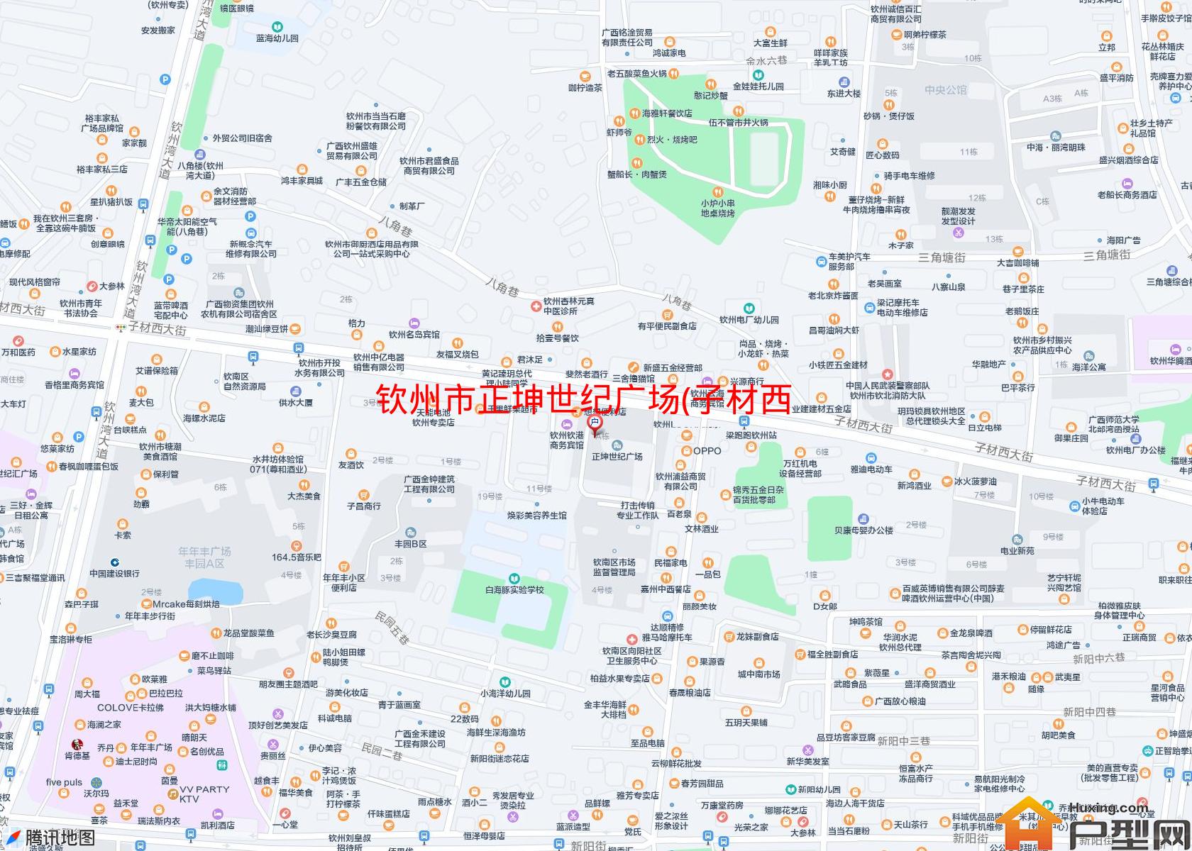 正坤世纪广场(子材西大街23号)小区 - 户型网