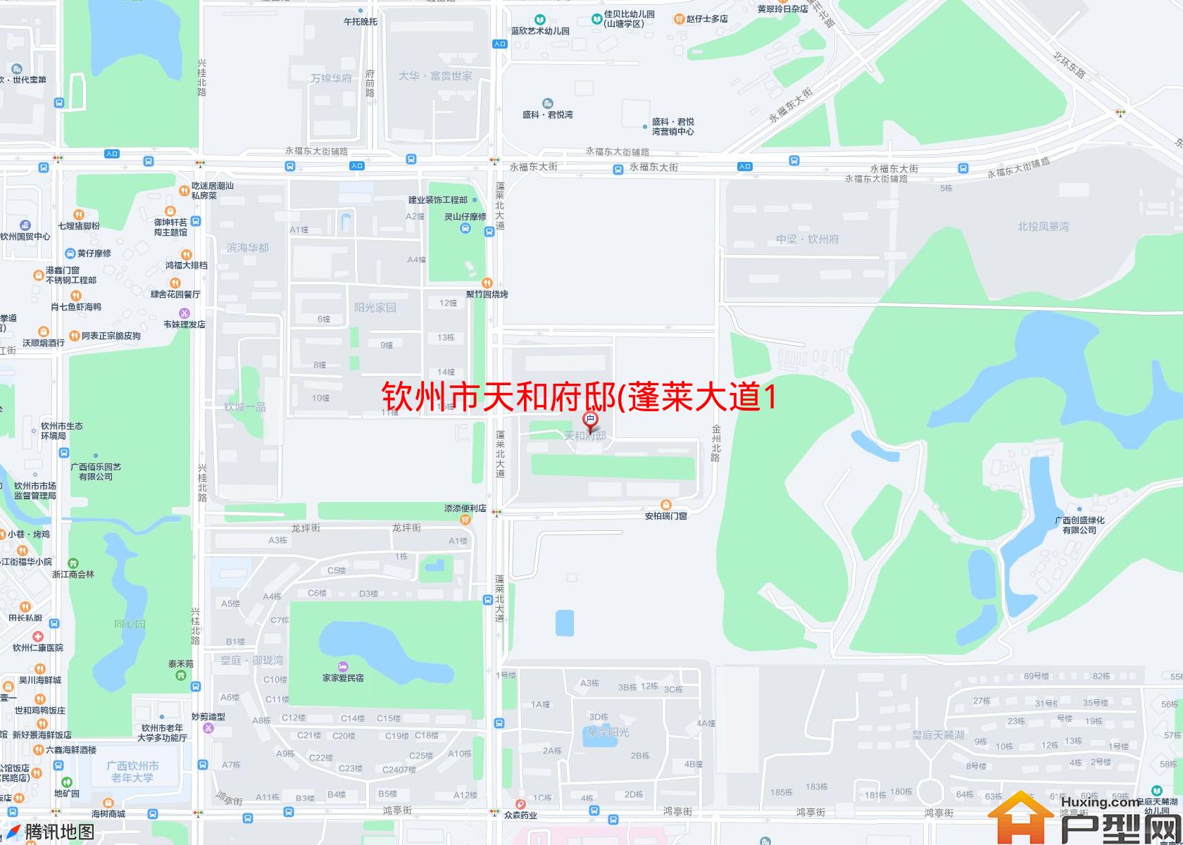 天和府邸(蓬莱大道100号)小区 - 户型网