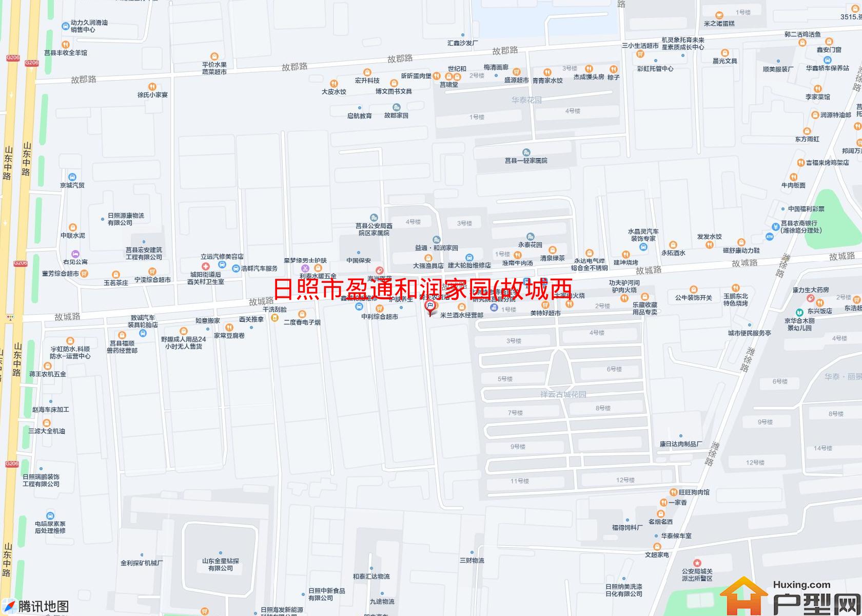 盈通和润家园(故城西路46号)小区 - 户型网