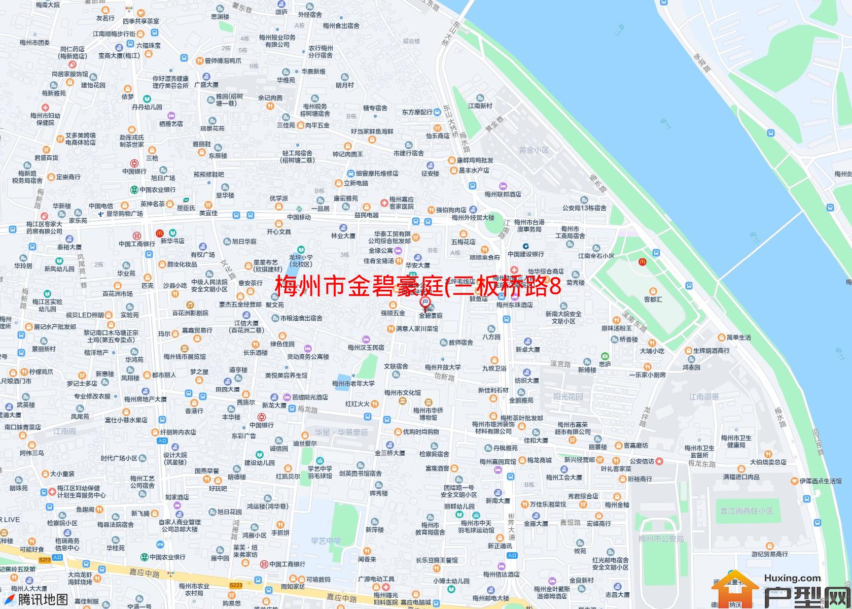 金碧豪庭(三板桥路8号)小区 - 户型网