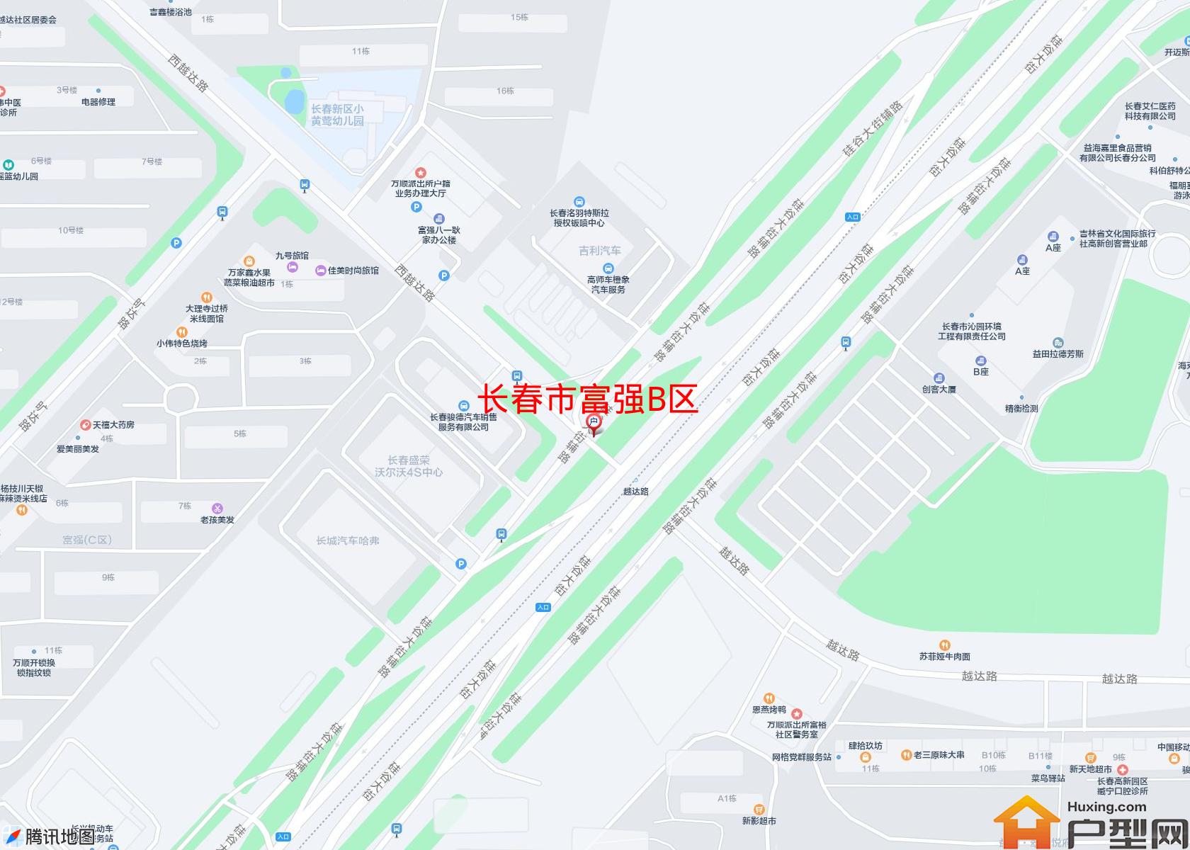 富强B区小区 - 户型网