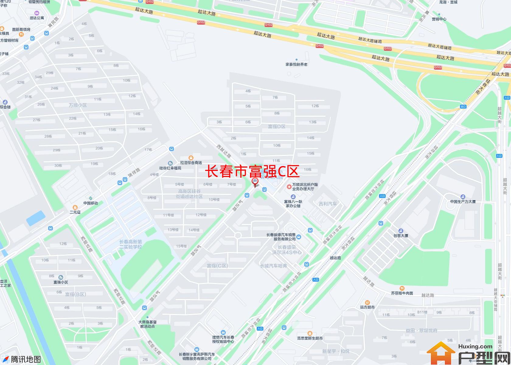 富强C区小区 - 户型网