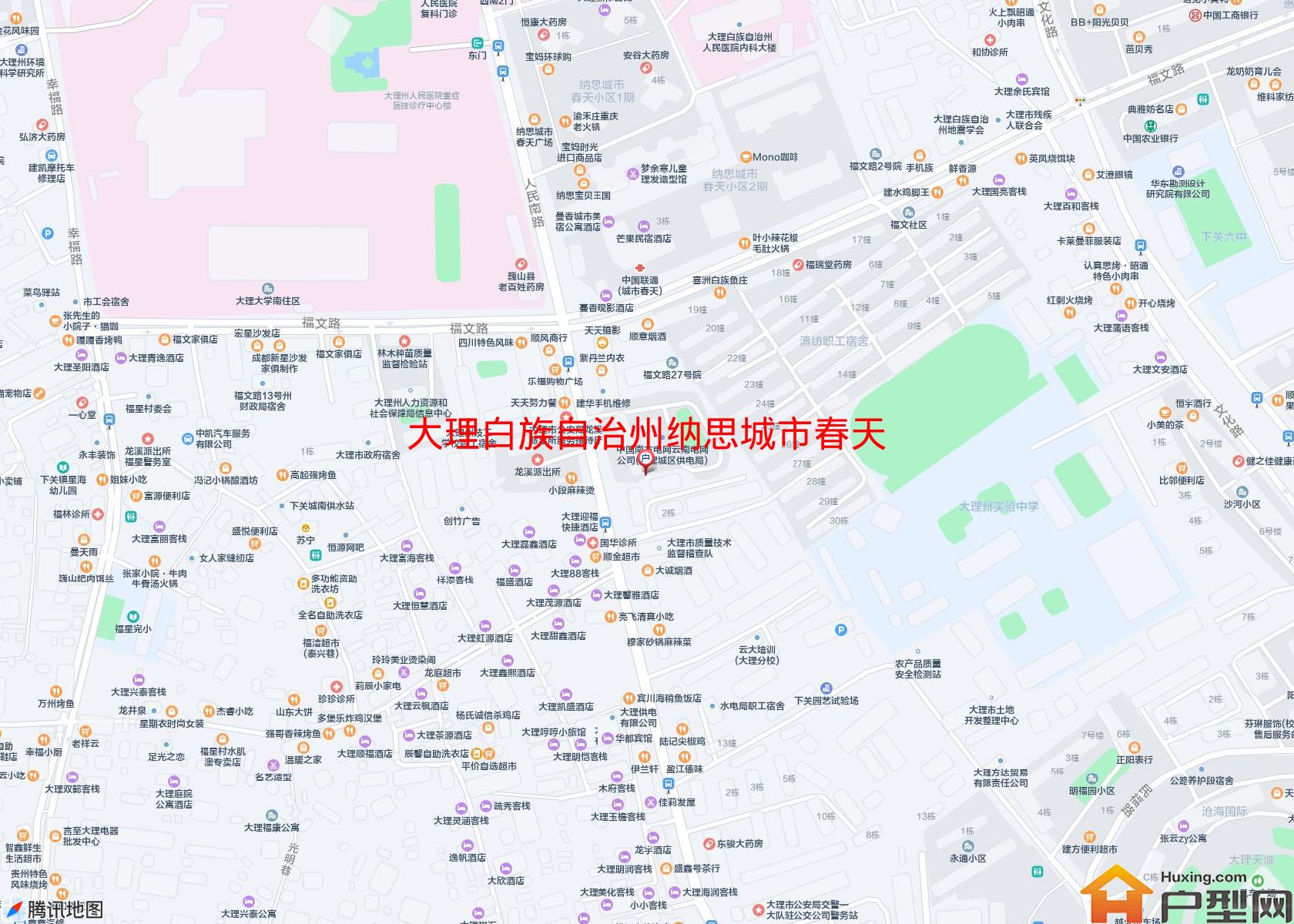 纳思城市春天(人民南路126号)小区 - 户型网