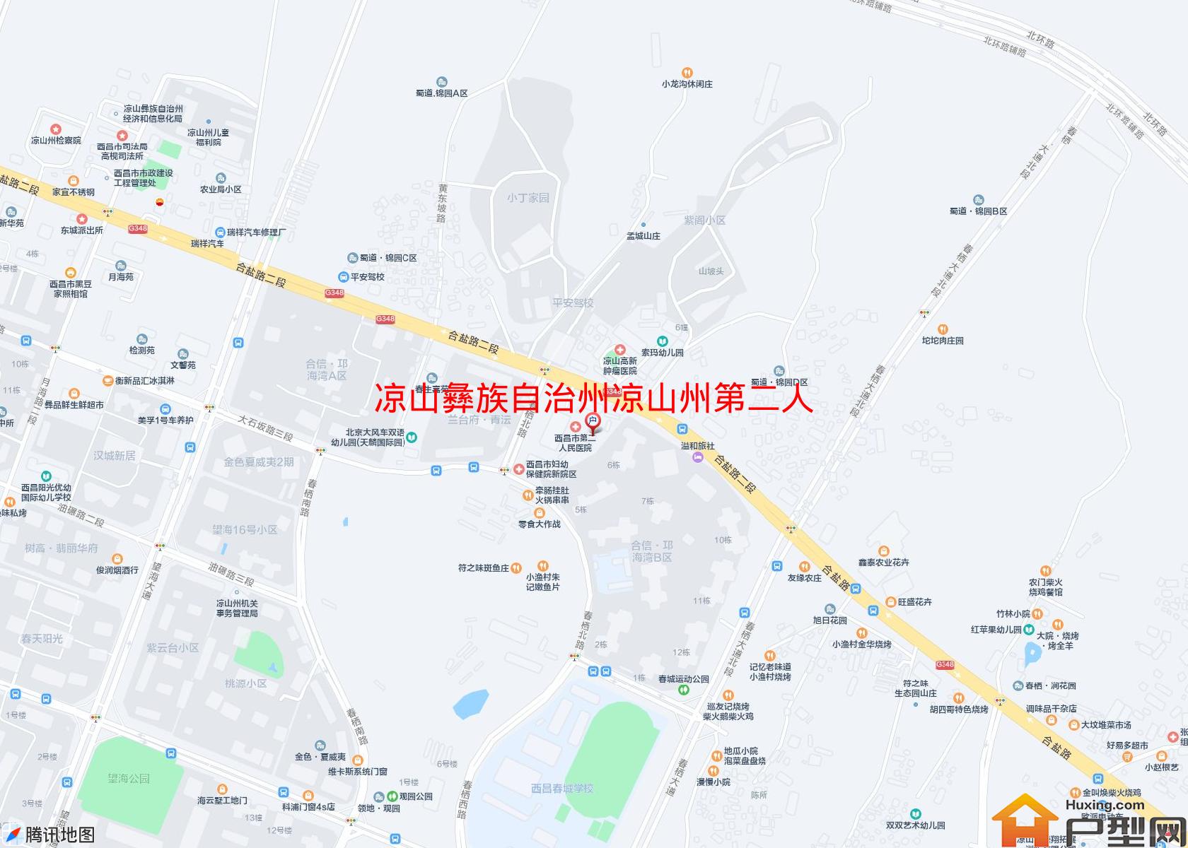 凉山州第二人民医院家属区(健康路31号)小区 - 户型网