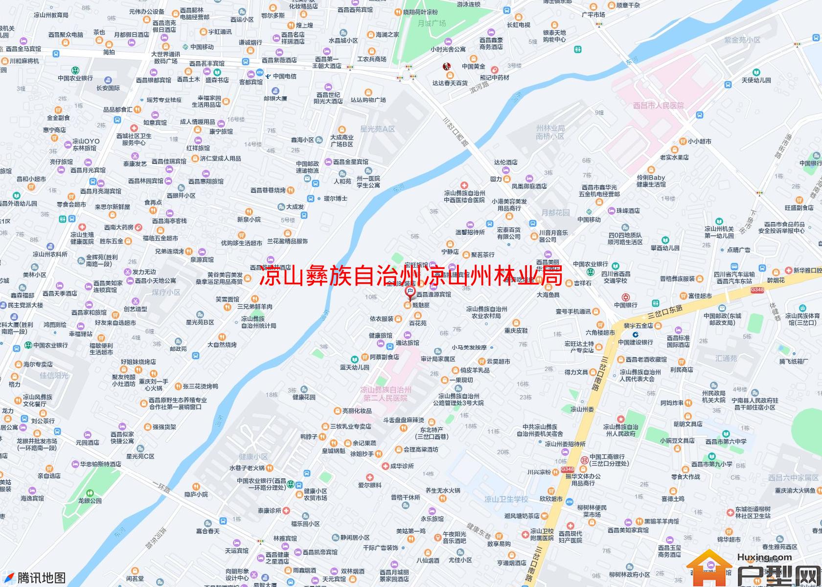 凉山州林业局(健康路140号)小区 - 户型网