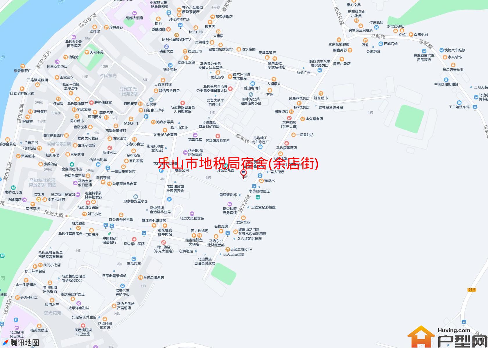 地税局宿舍(余店街)小区 - 户型网