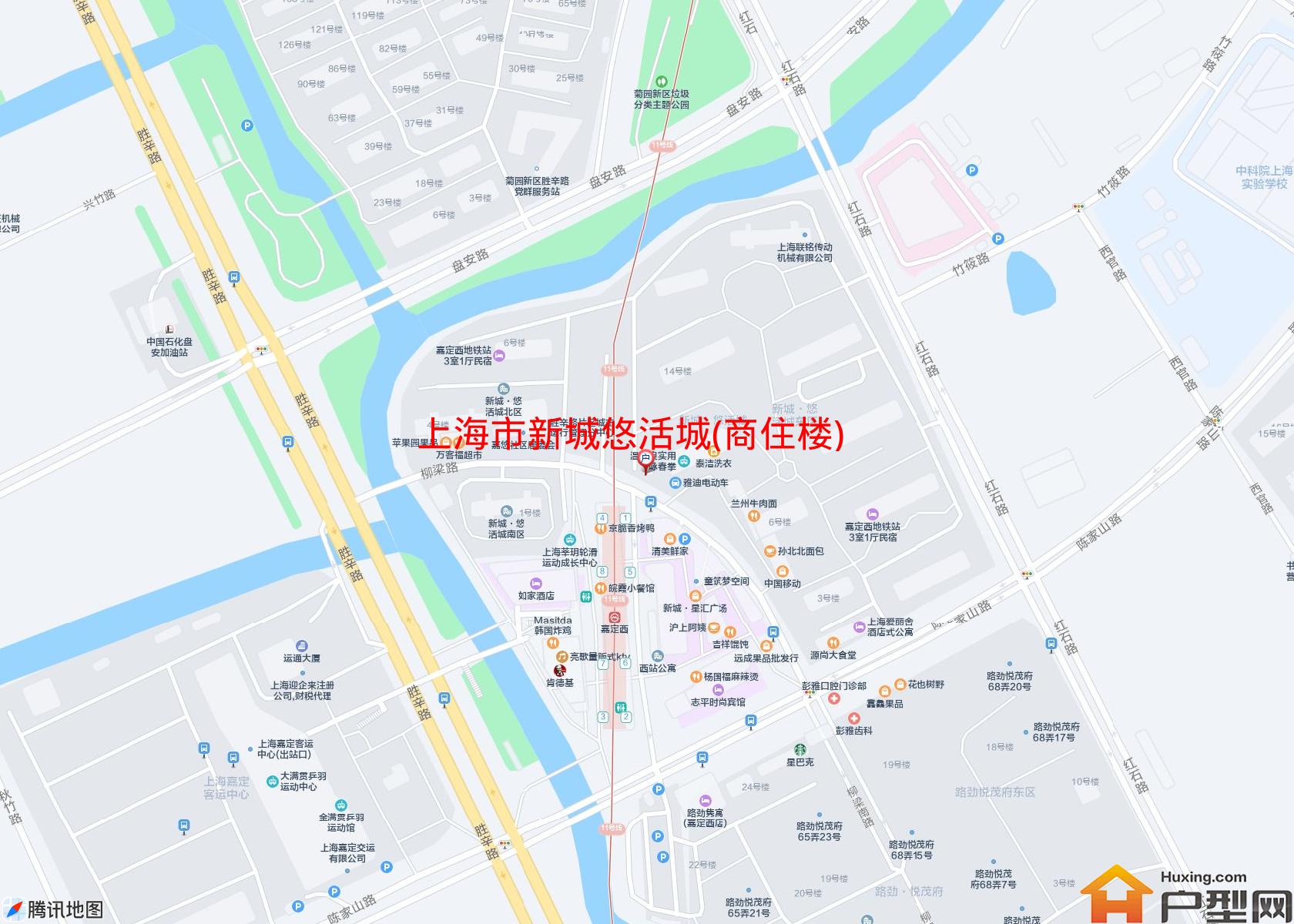 新城悠活城(商住楼)小区 - 户型网