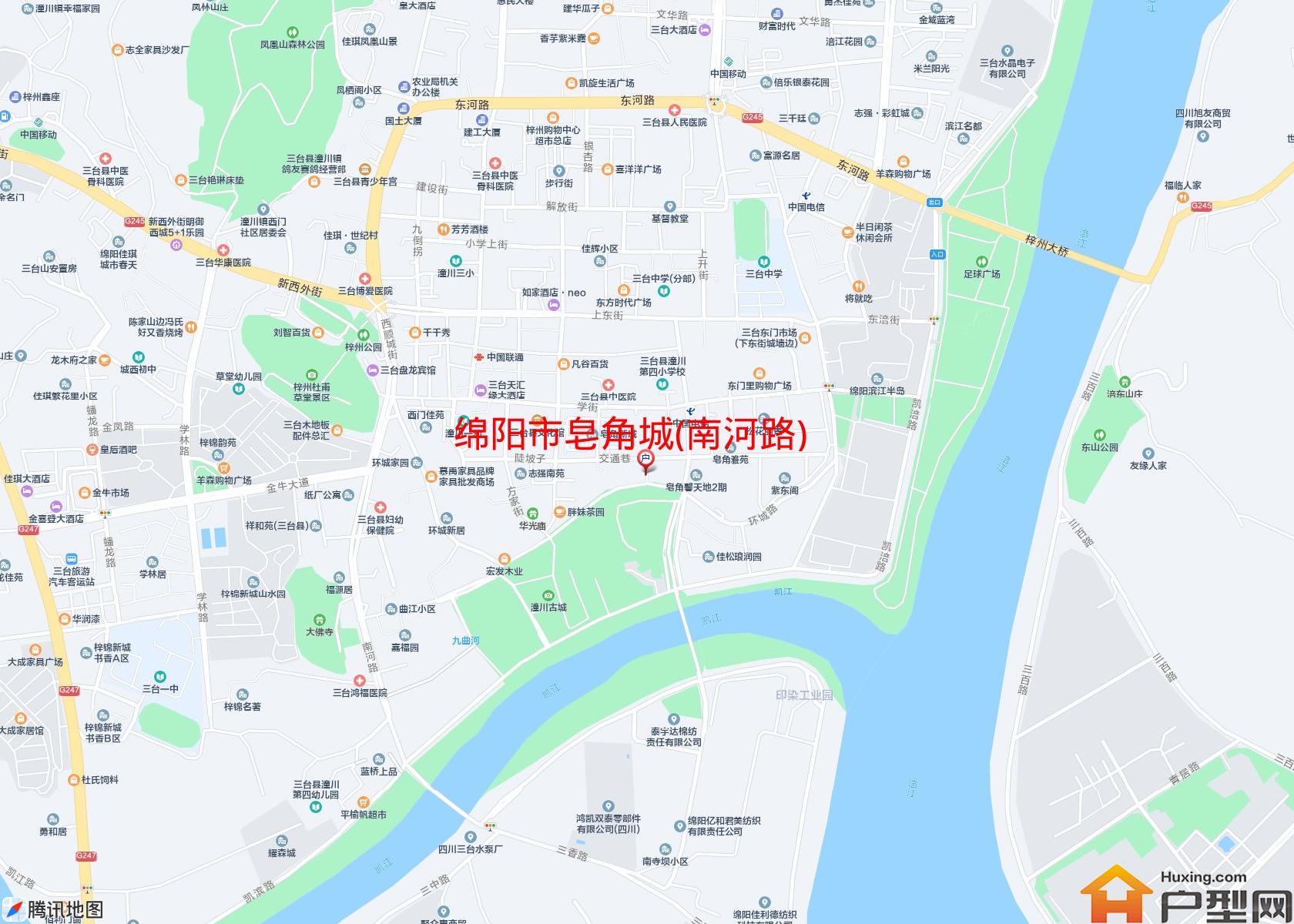 皂角城(南河路)小区 - 户型网