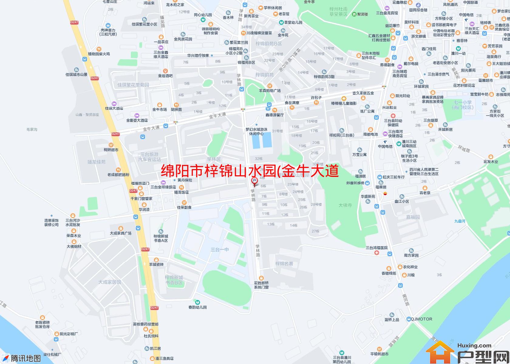 梓锦山水园(金牛大道80)小区 - 户型网