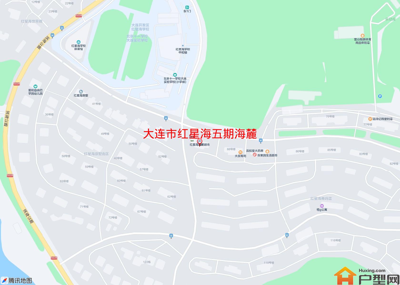 红星海五期海麓小区 - 户型网