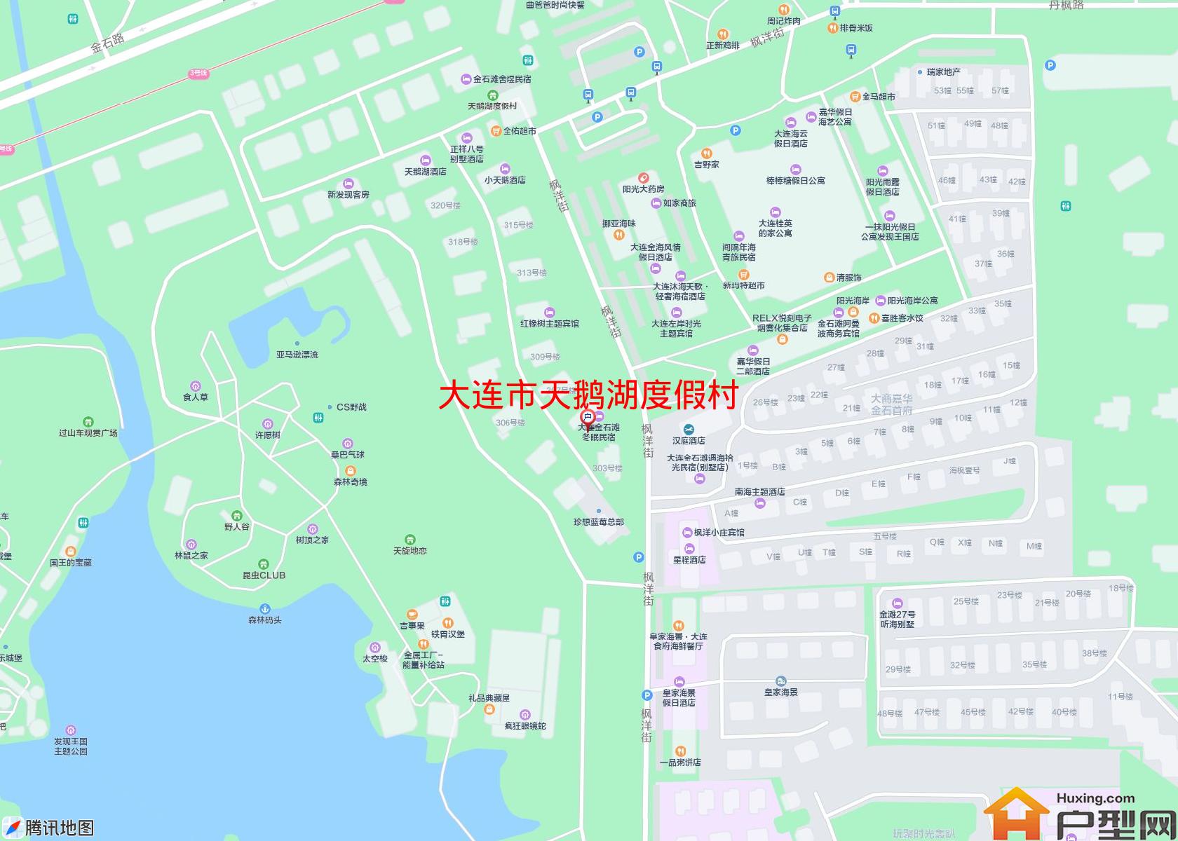 天鹅湖度假村小区 - 户型网