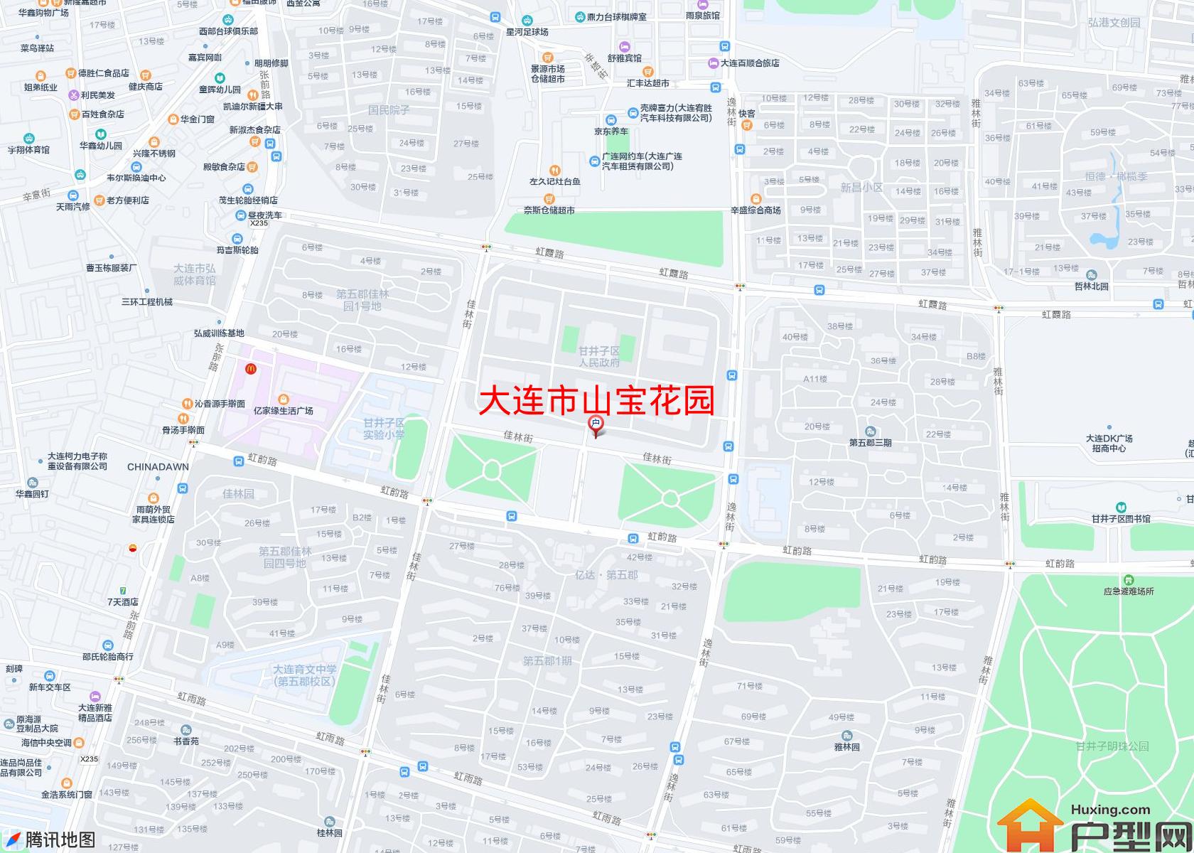 山宝花园小区 - 户型网