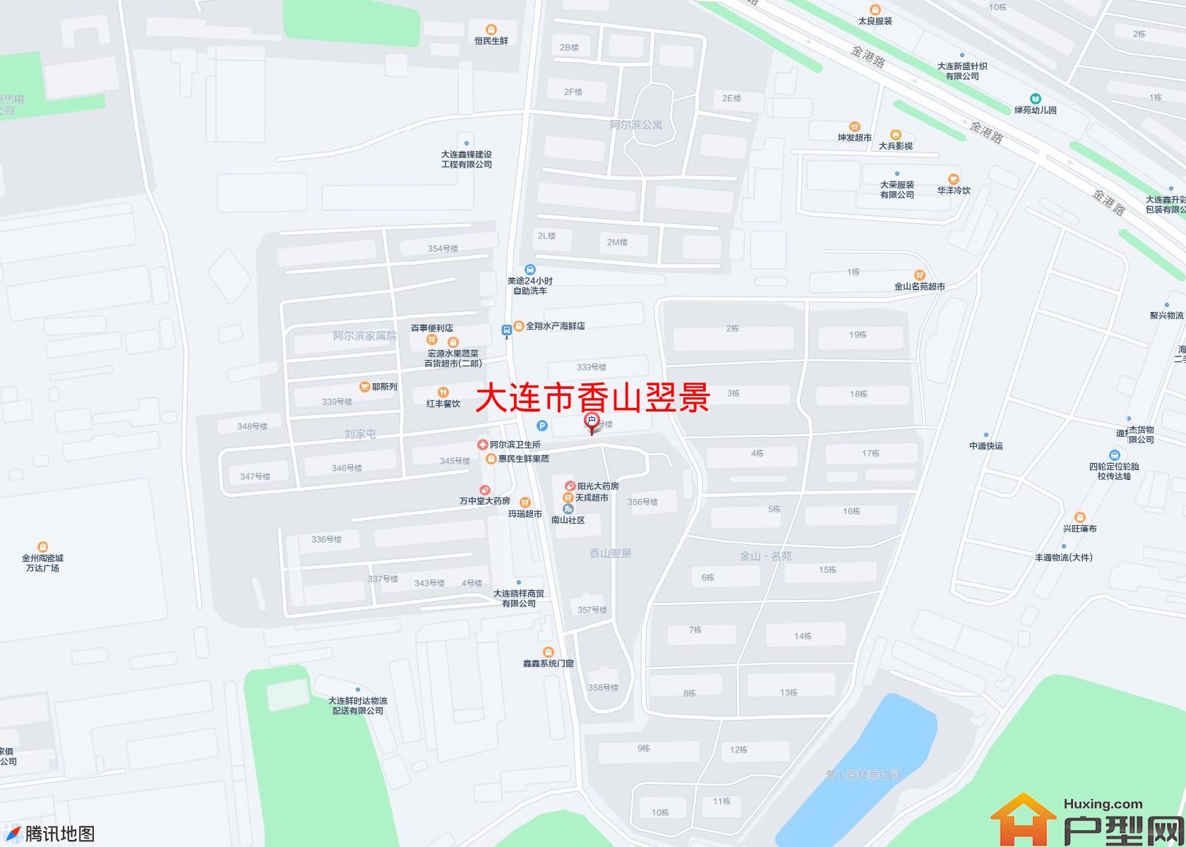 香山翌景小区 - 户型网
