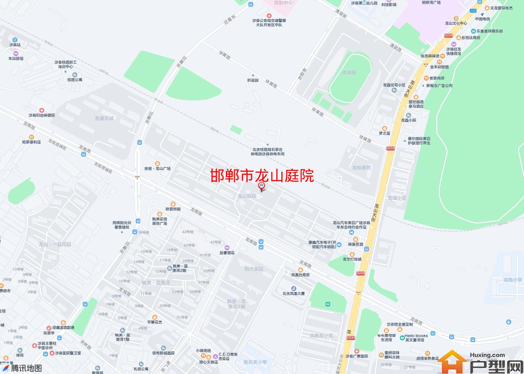 龙山庭院小区 - 户型网