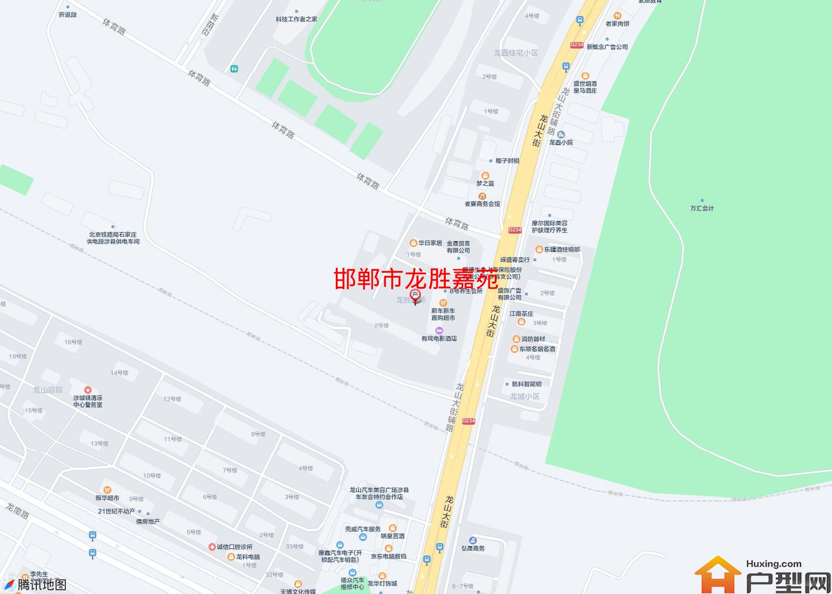 龙胜嘉苑小区 - 户型网