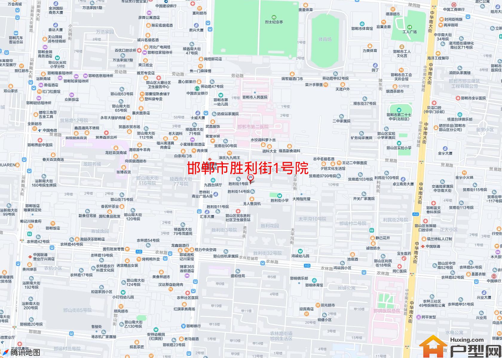 胜利街1号院小区 - 户型网
