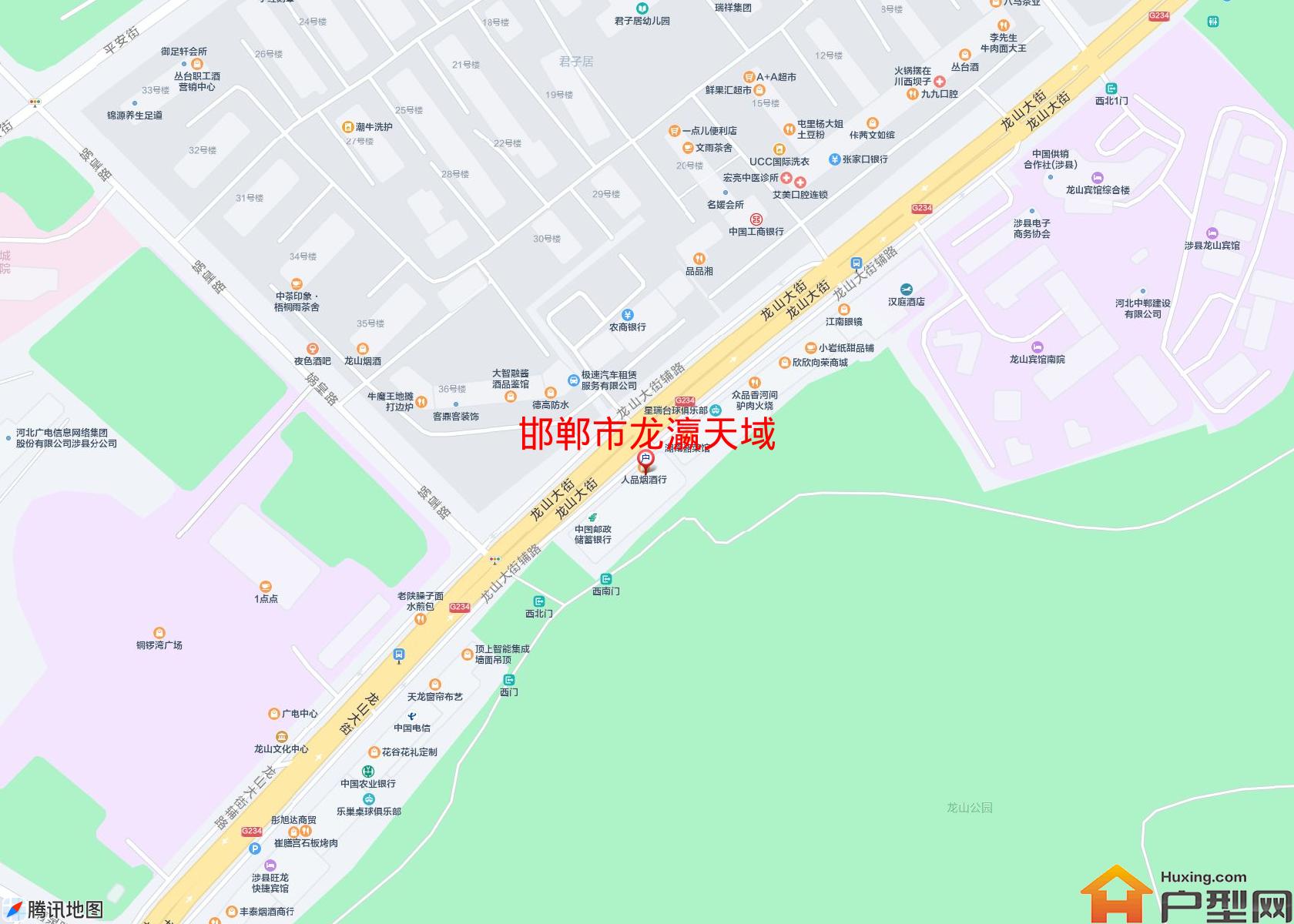 龙瀛天域小区 - 户型网
