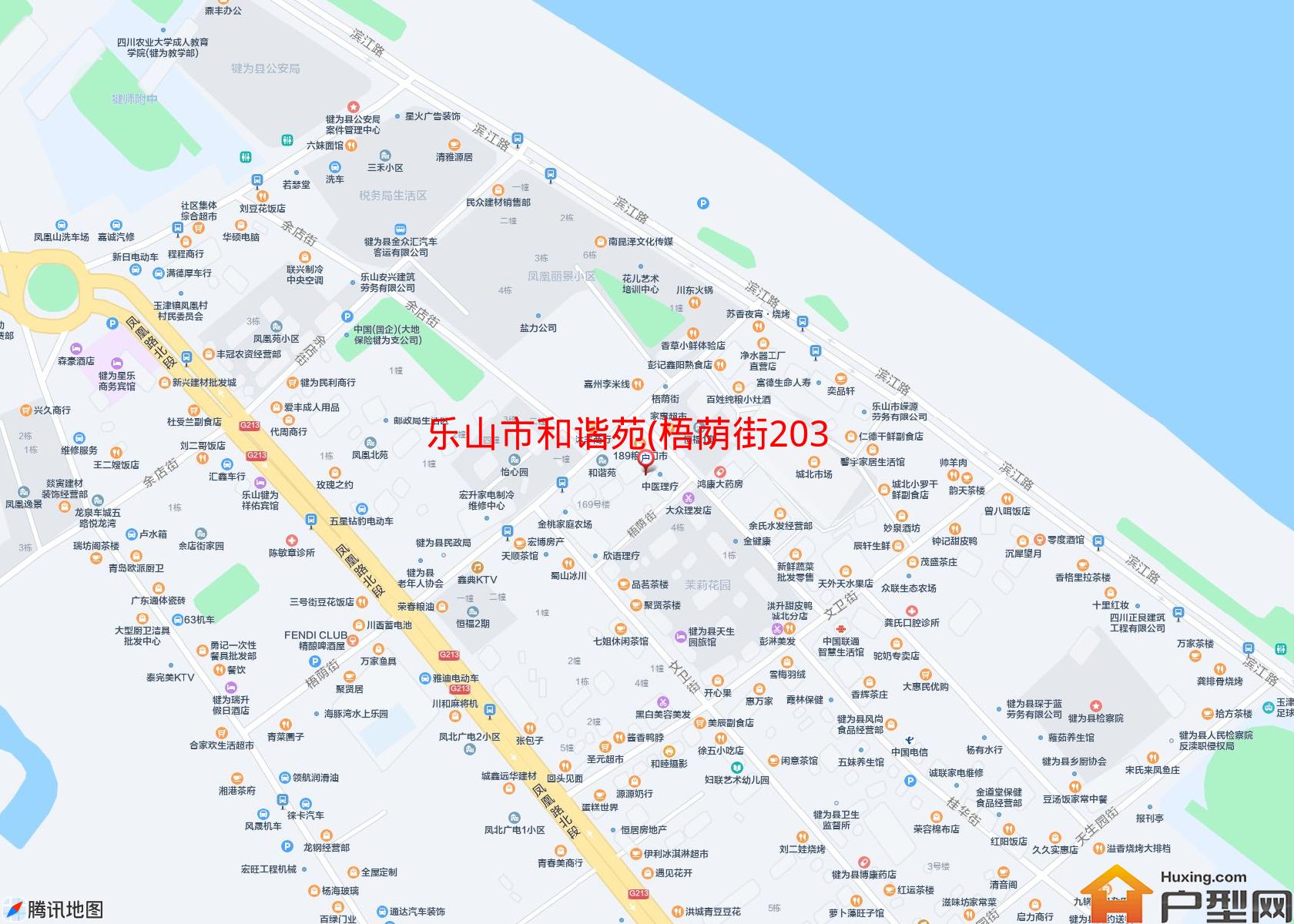和谐苑(梧荫街203号)小区 - 户型网