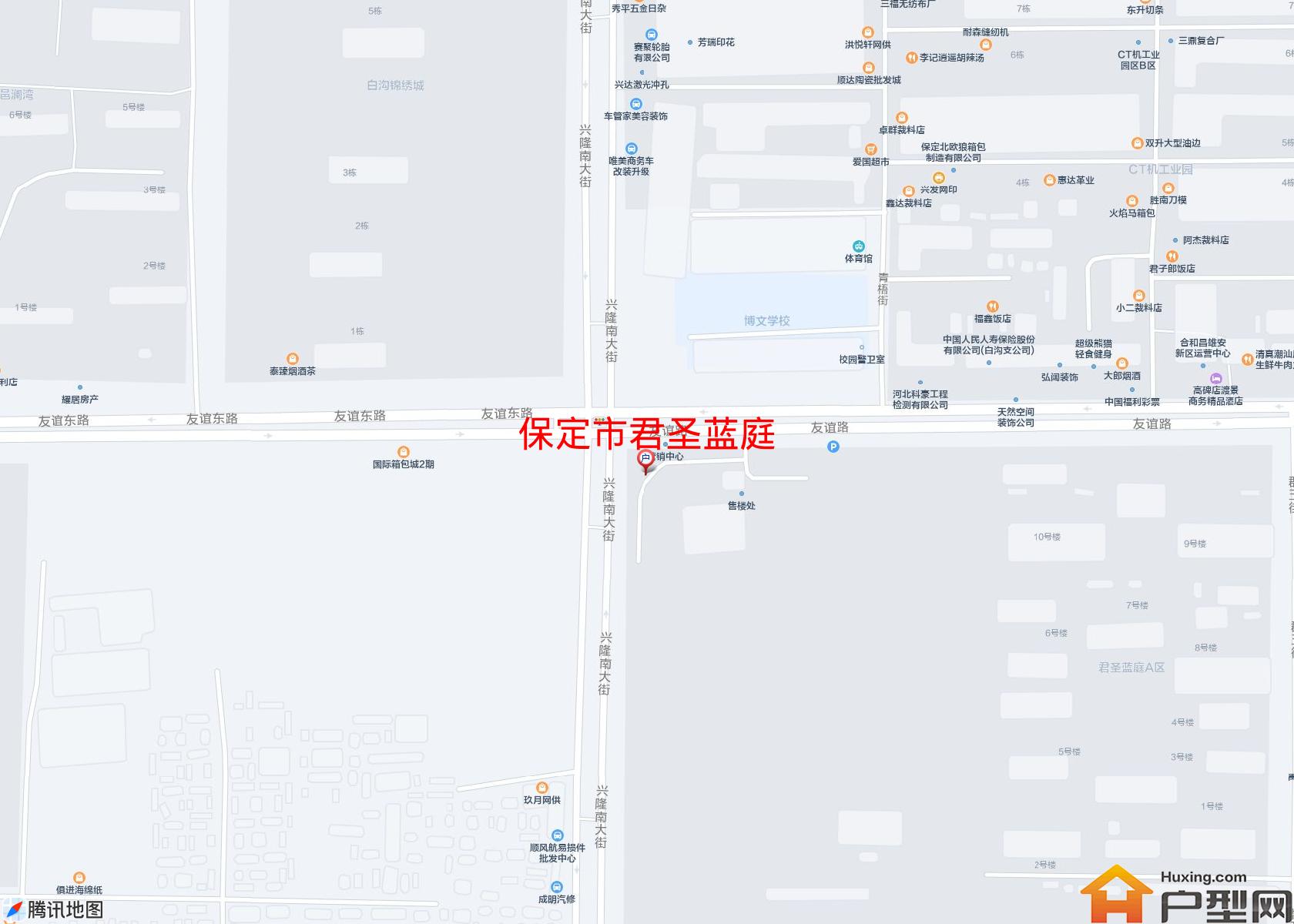 君圣蓝庭小区 - 户型网