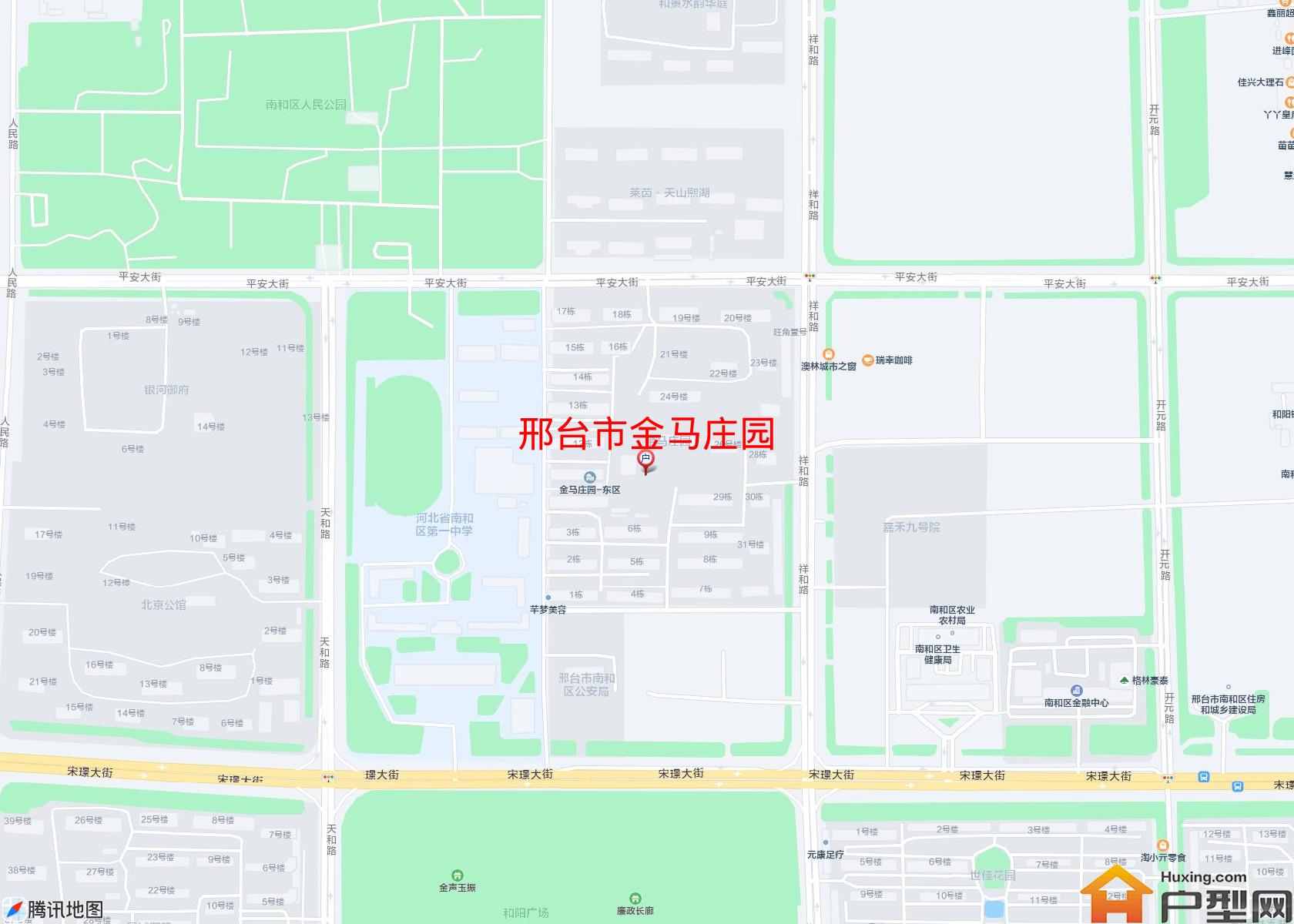 金马庄园小区 - 户型网