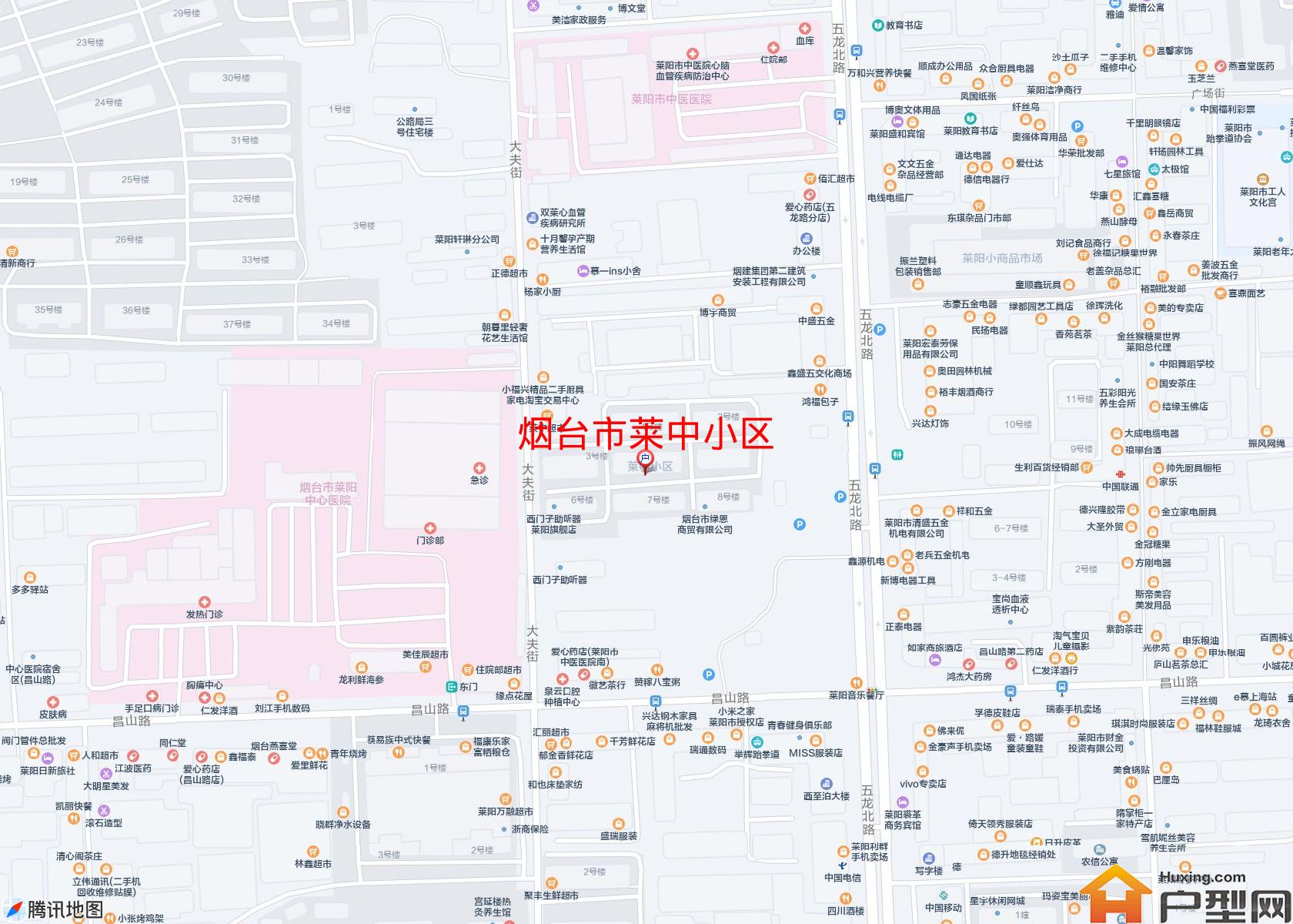莱中小区小区 - 户型网