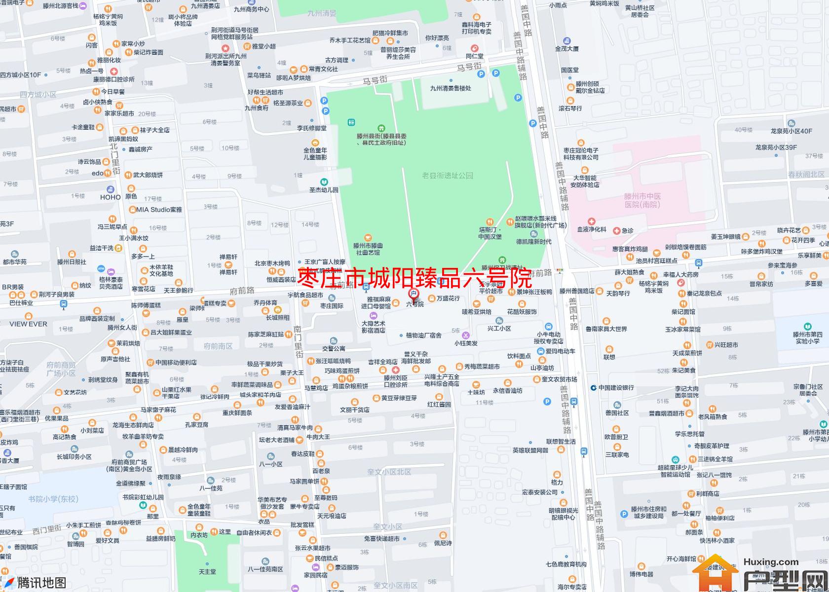 城阳臻品六号院小区 - 户型网