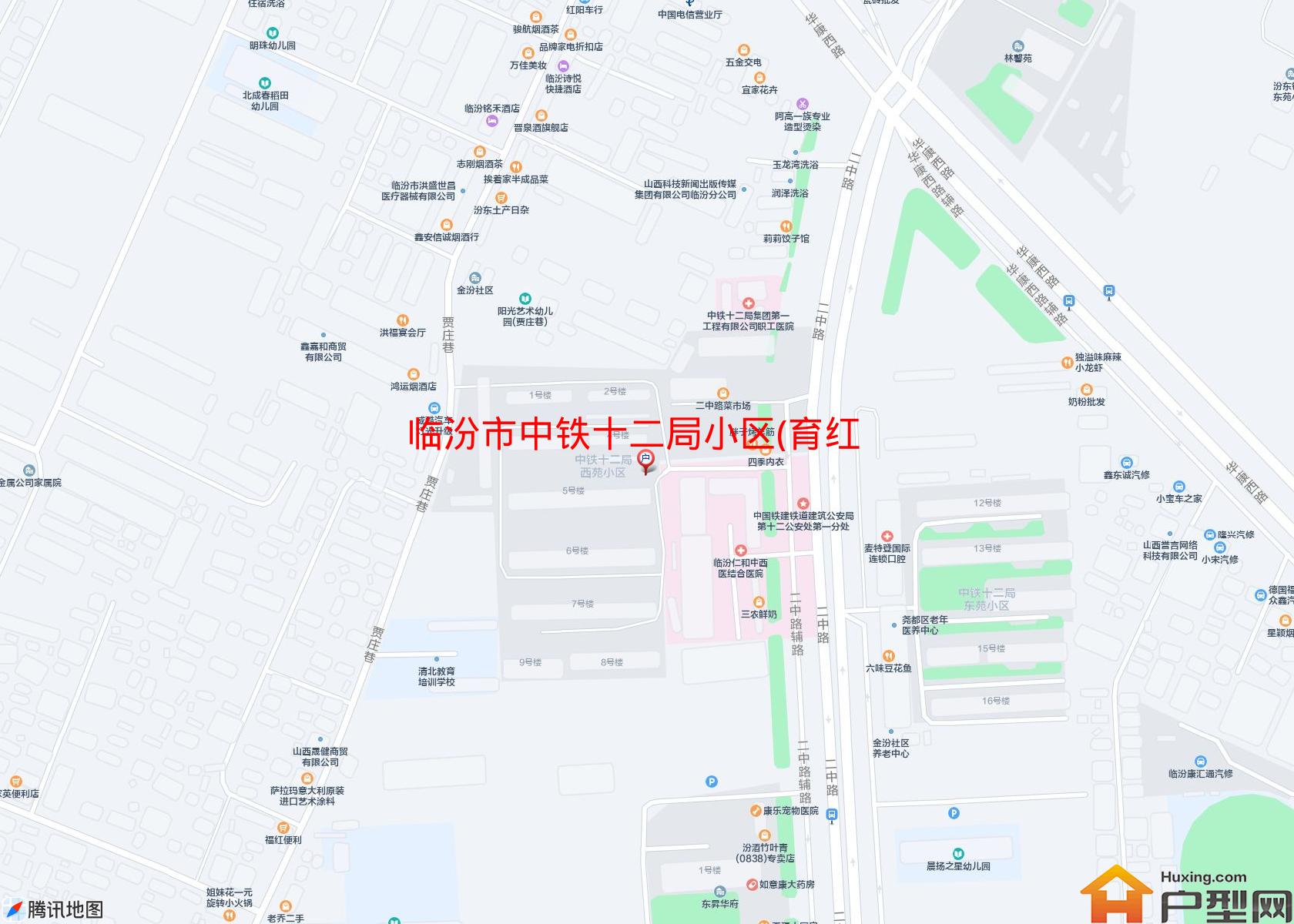 中铁十二局小区(育红路)小区 - 户型网