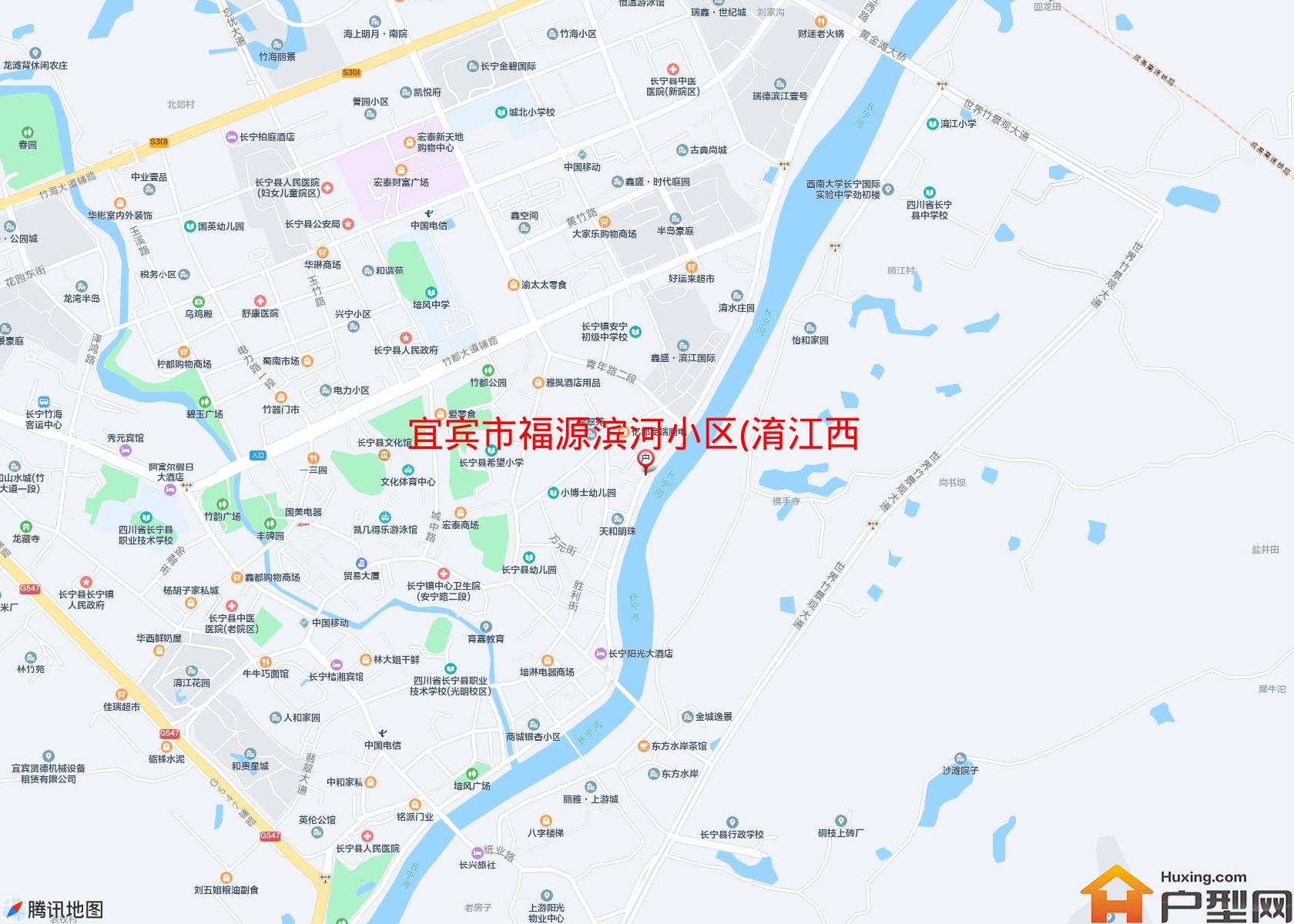 福源滨河小区(淯江西路二段155号)小区 - 户型网