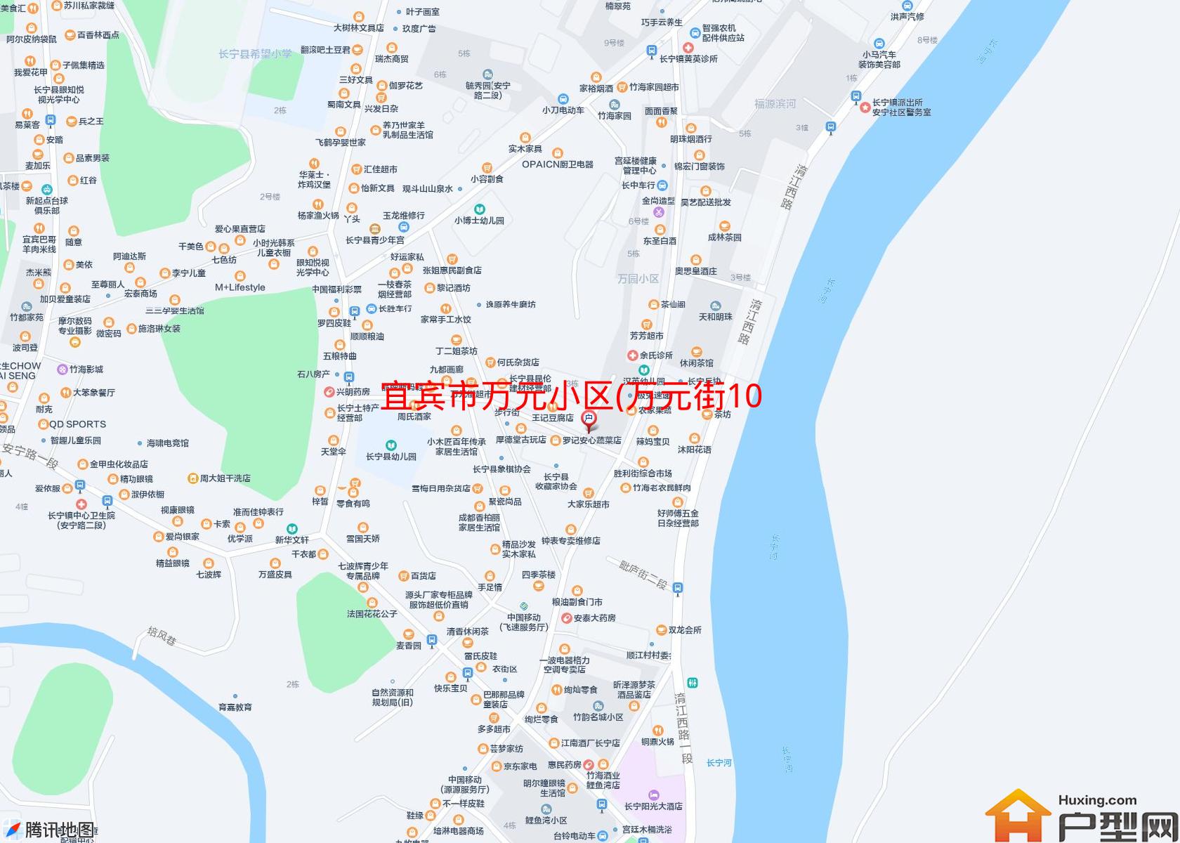 万元小区(万元街107号)小区 - 户型网