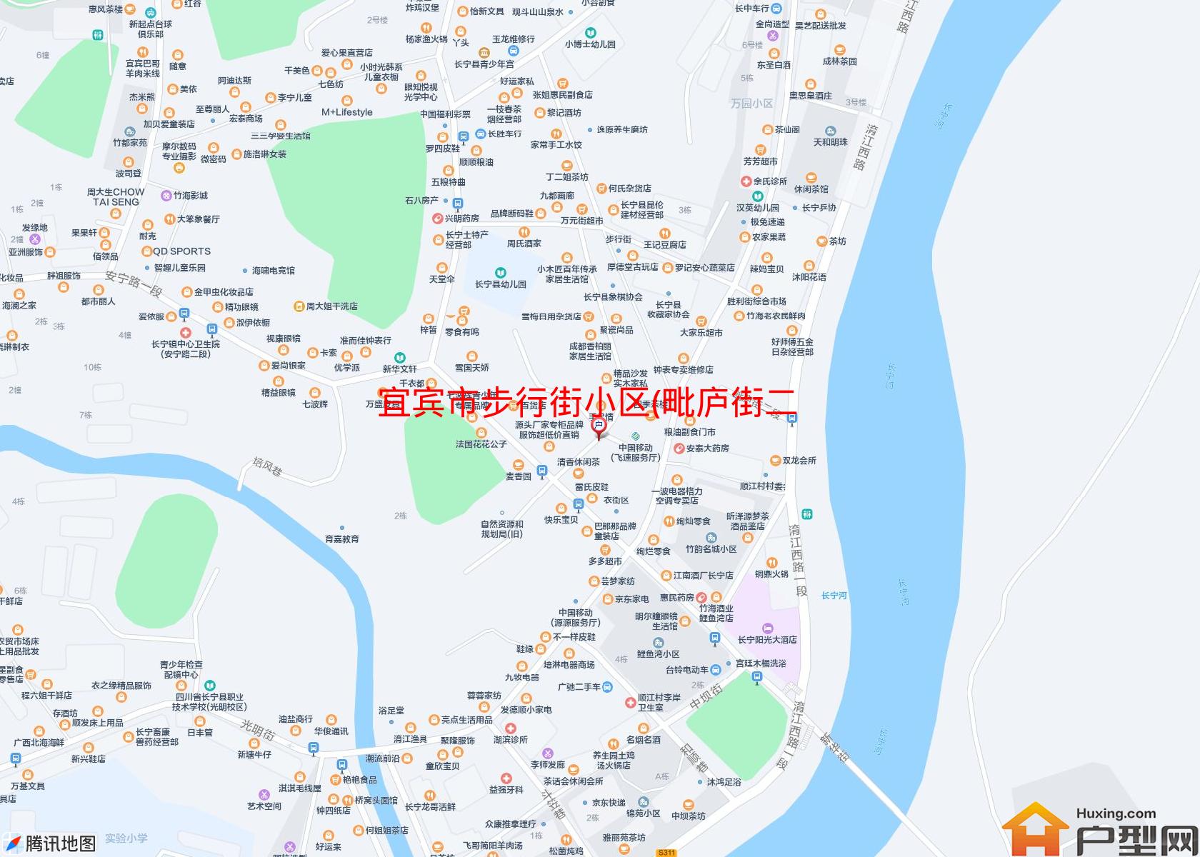 步行街小区(毗庐街二段30号)小区 - 户型网