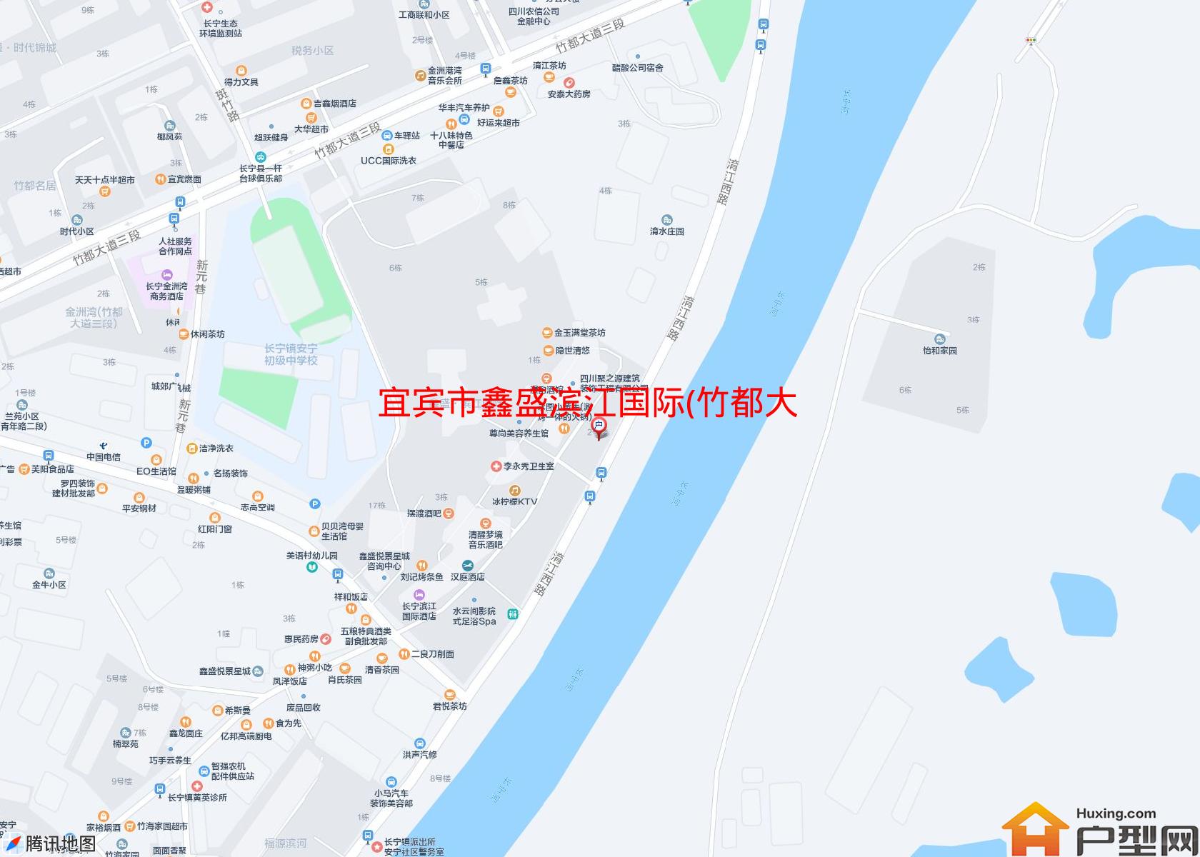鑫盛滨江国际(竹都大道三段164号)小区 - 户型网