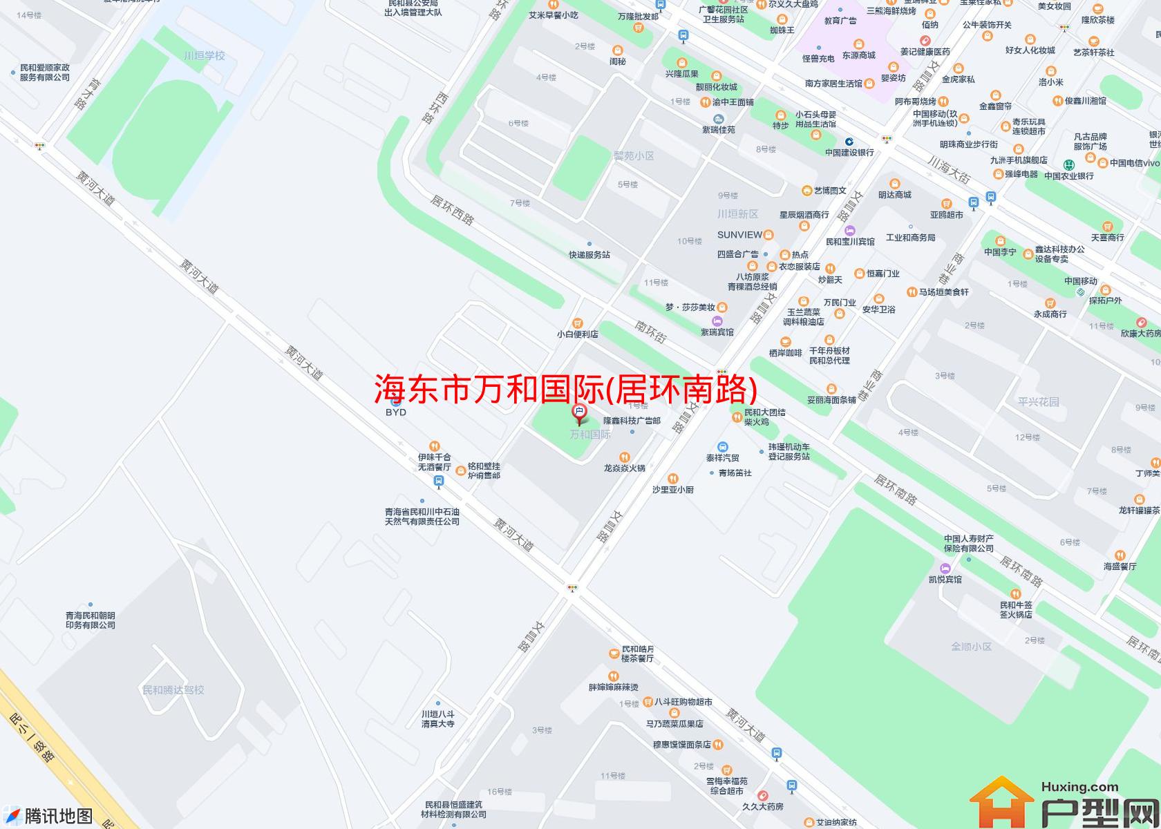 万和国际(居环南路)小区 - 户型网