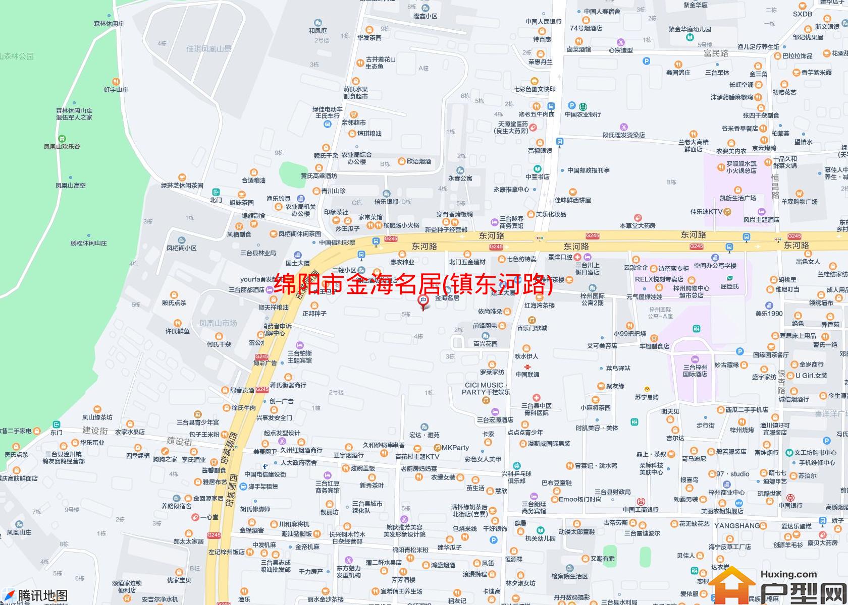 金海名居(镇东河路)小区 - 户型网