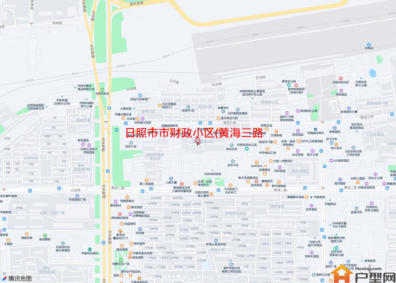 市财政小区(黄海三路)小区 - 户型网